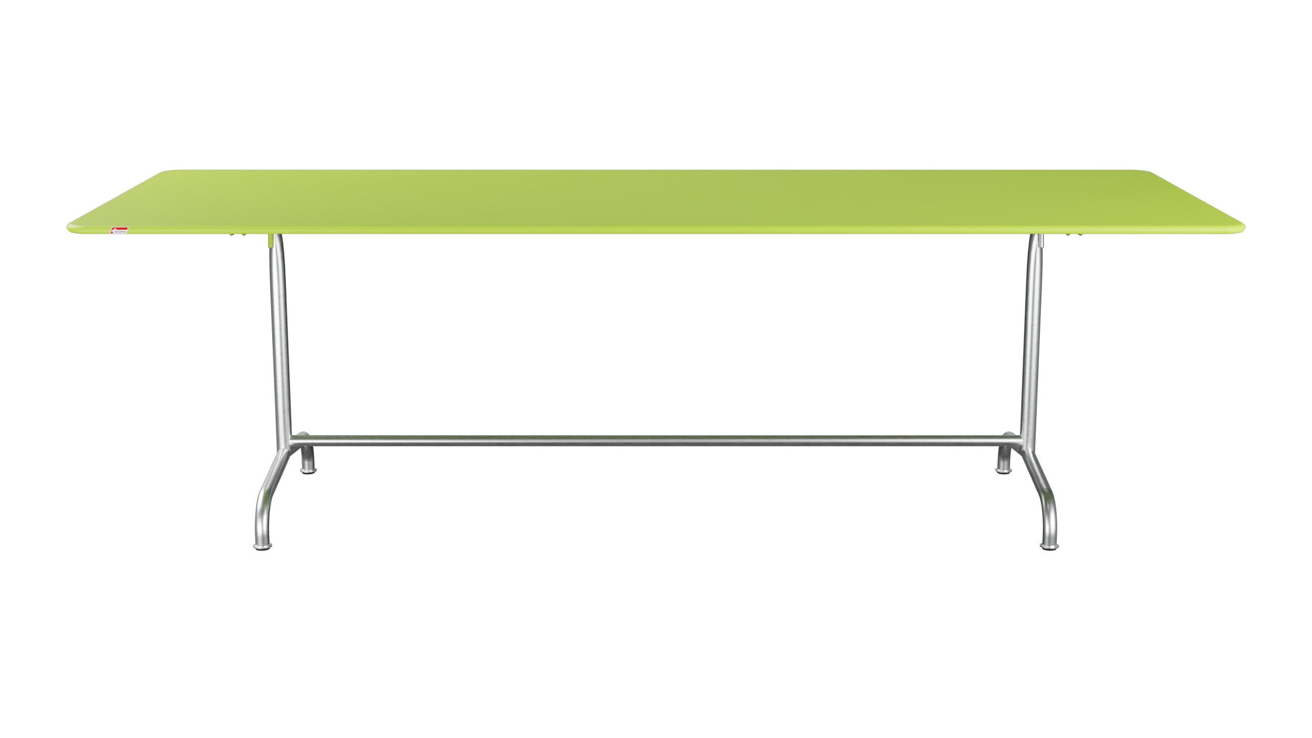 Rigi Metall-Gartentisch 240x90 klappbar in Hellgrün präsentiert im Onlineshop von KAQTU Design AG. Gartentisch ist von Schaffner