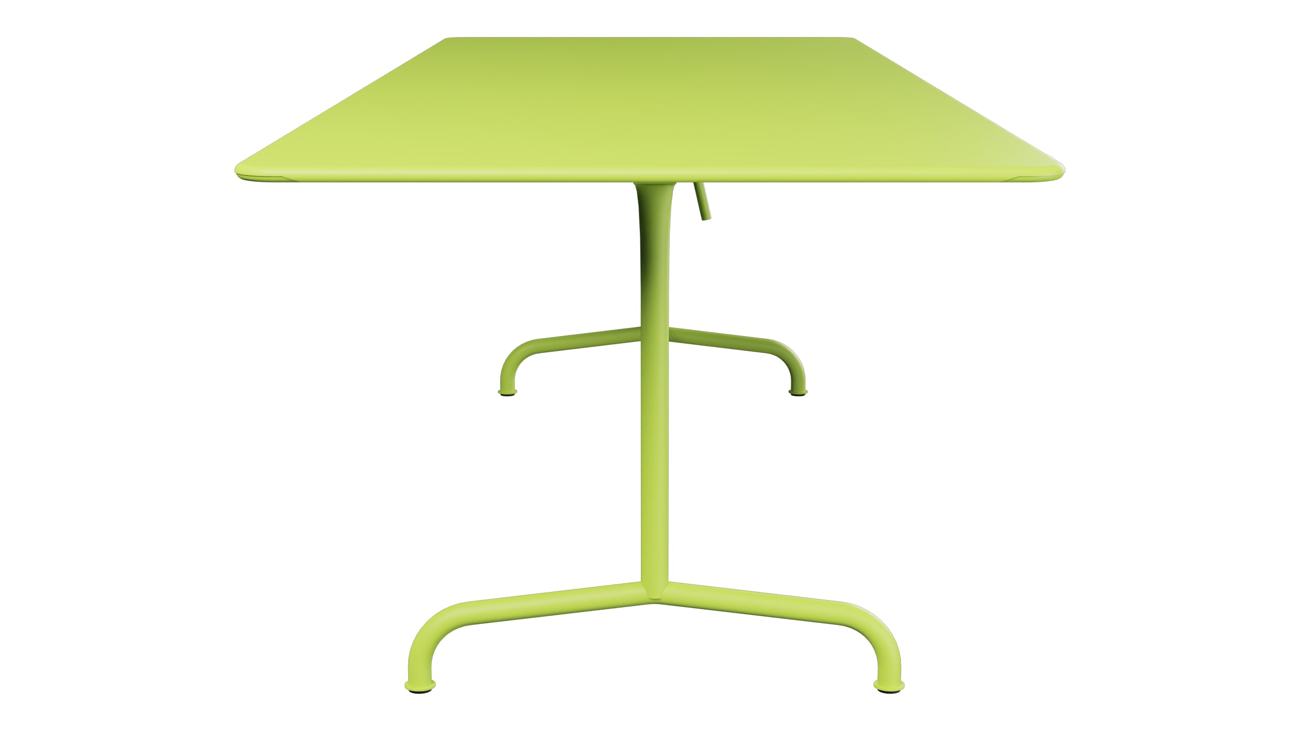 Rigi Metall-Gartentisch 240x90 klappbar in Hellgrün präsentiert im Onlineshop von KAQTU Design AG. Gartentisch ist von Schaffner