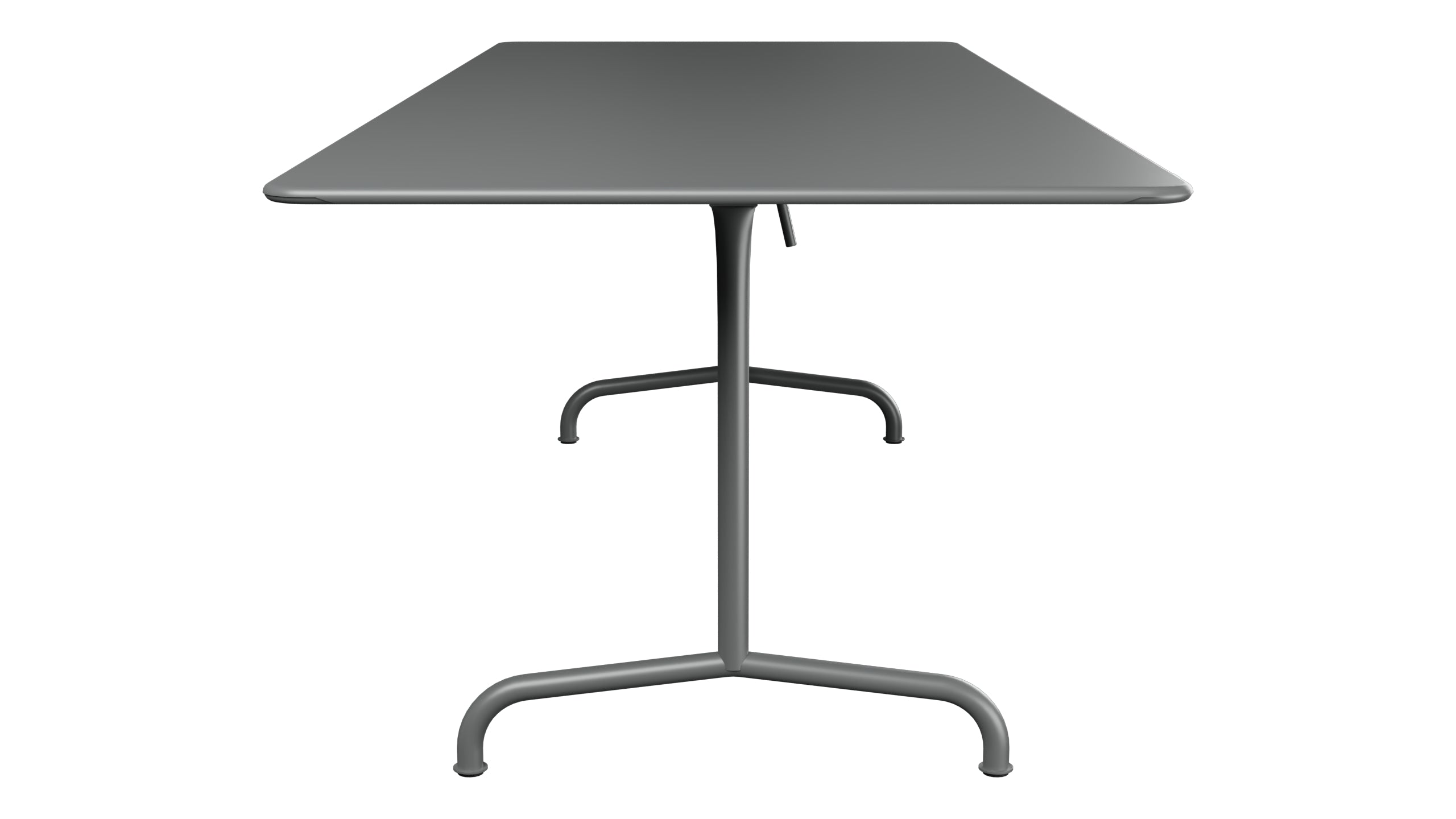 Rigi Metall-Gartentisch 240x90 klappbar in Graphit präsentiert im Onlineshop von KAQTU Design AG. Gartentisch ist von Schaffner