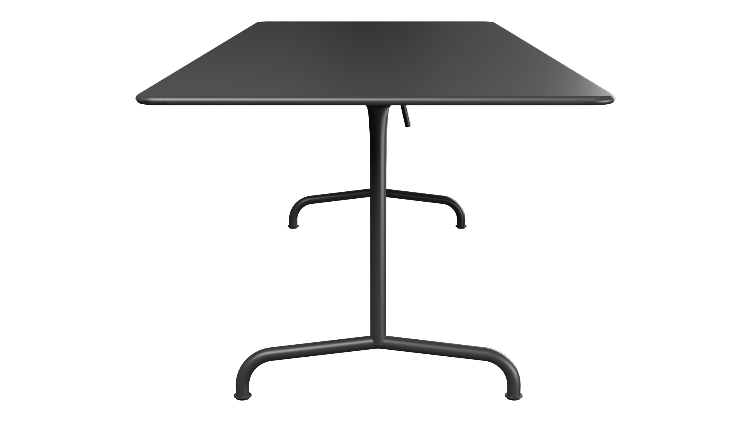 Rigi Metall-Gartentisch 240x90 klappbar in Anthrazit präsentiert im Onlineshop von KAQTU Design AG. Gartentisch ist von Schaffner
