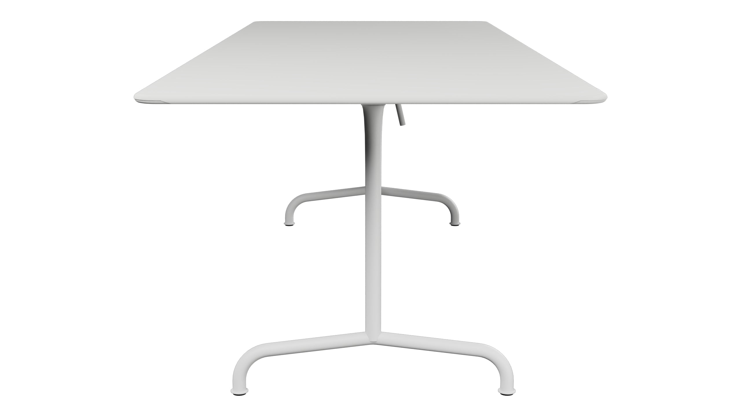 Rigi Metall-Gartentisch 240x90 klappbar in Alusilber präsentiert im Onlineshop von KAQTU Design AG. Gartentisch ist von Schaffner
