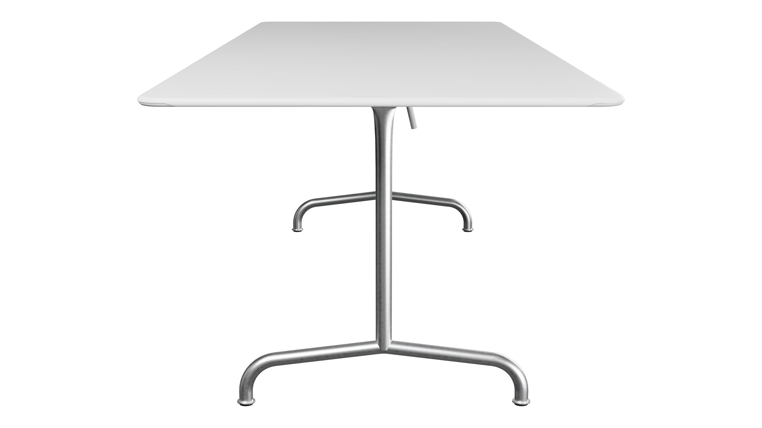 Rigi Metall-Gartentisch 240x90 klappbar in Weiss präsentiert im Onlineshop von KAQTU Design AG. Gartentisch ist von Schaffner