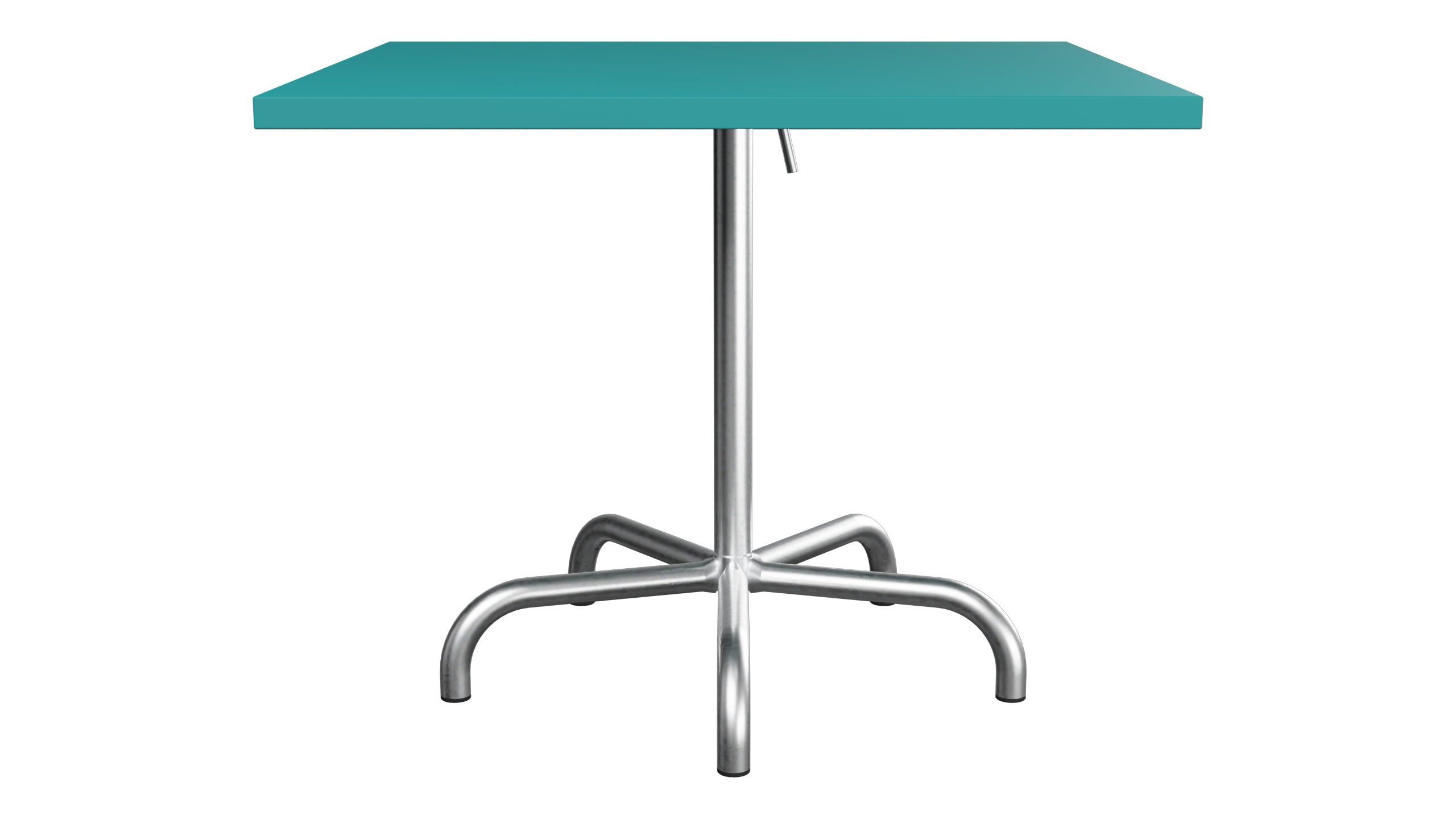 Säntis Metall-Gartentisch 90x90 klappbar in Kaliblau präsentiert im Onlineshop von KAQTU Design AG. Gartentisch ist von Schaffner