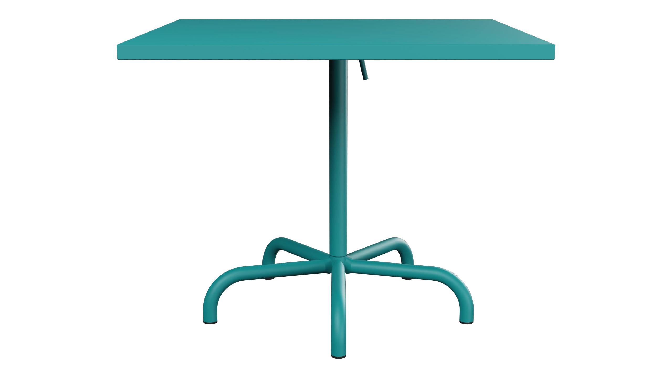 Säntis Metall-Gartentisch 90x90 klappbar in Kaliblau präsentiert im Onlineshop von KAQTU Design AG. Gartentisch ist von Schaffner