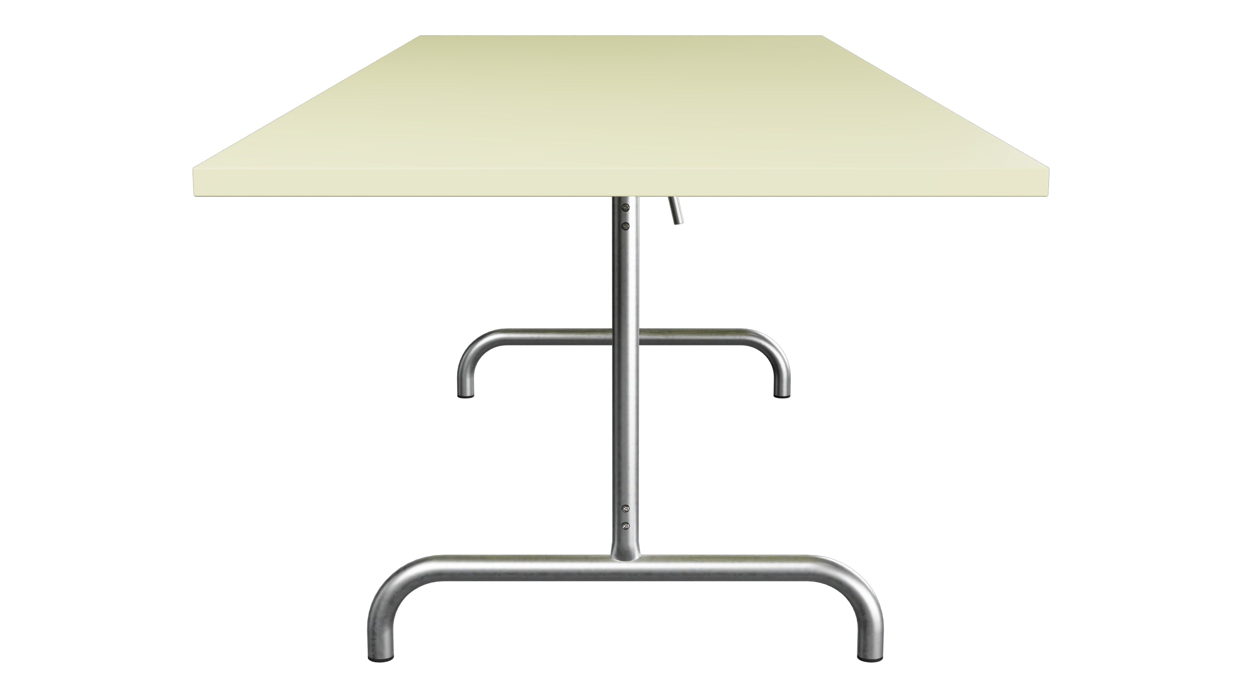 Säntis Metall-Gartentisch 240x90 klappbar in Buchsbaumgelb präsentiert im Onlineshop von KAQTU Design AG. Gartentisch ist von Schaffner