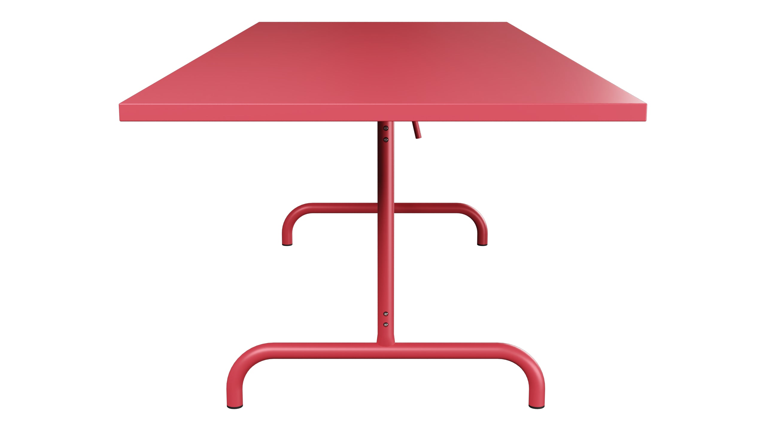 Säntis Metall-Gartentisch 240x90 klappbar in Ahornrot präsentiert im Onlineshop von KAQTU Design AG. Gartentisch ist von Schaffner