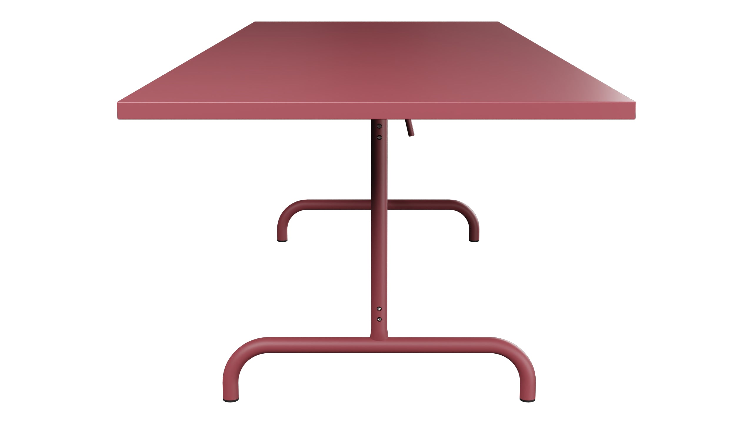 Säntis Metall-Gartentisch 240x90 klappbar in Bordeaux präsentiert im Onlineshop von KAQTU Design AG. Gartentisch ist von Schaffner
