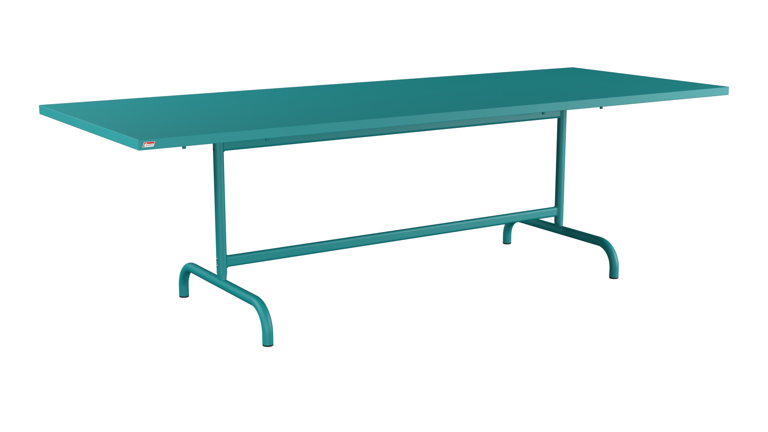 Säntis Metall-Gartentisch 240x90 klappbar in Kaliblau präsentiert im Onlineshop von KAQTU Design AG. Gartentisch ist von Schaffner