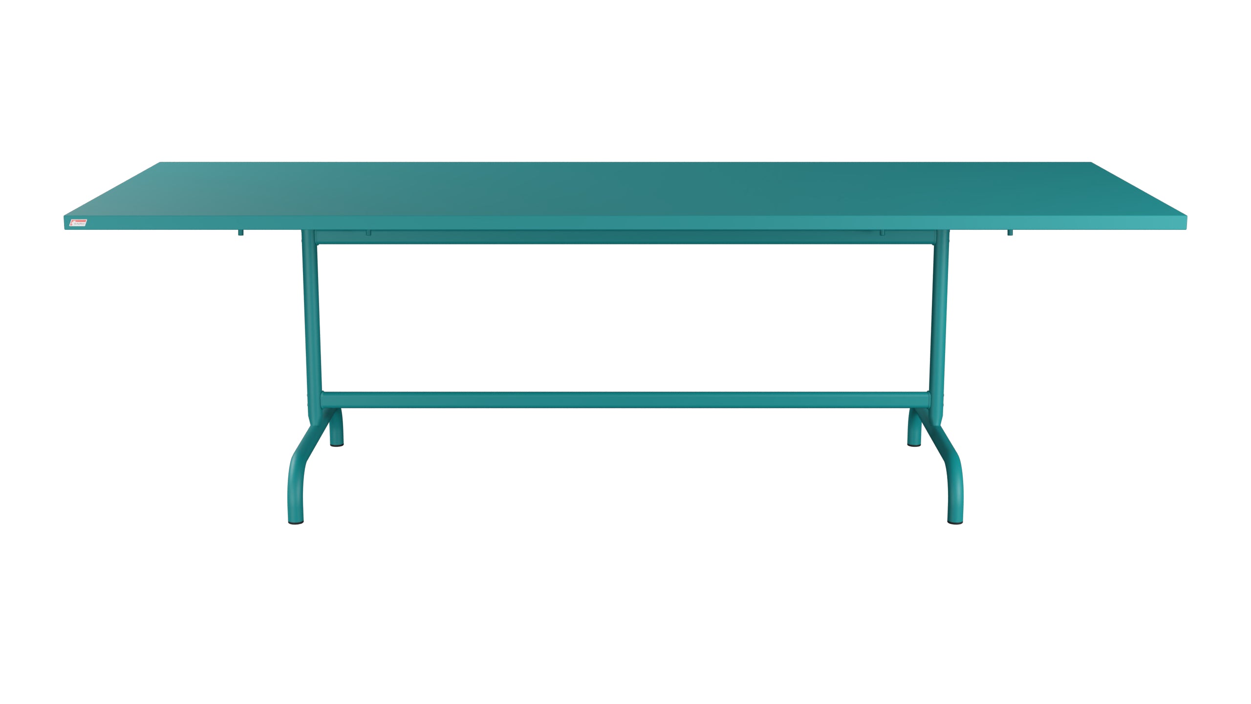 Säntis Metall-Gartentisch 240x90 klappbar in Kaliblau präsentiert im Onlineshop von KAQTU Design AG. Gartentisch ist von Schaffner