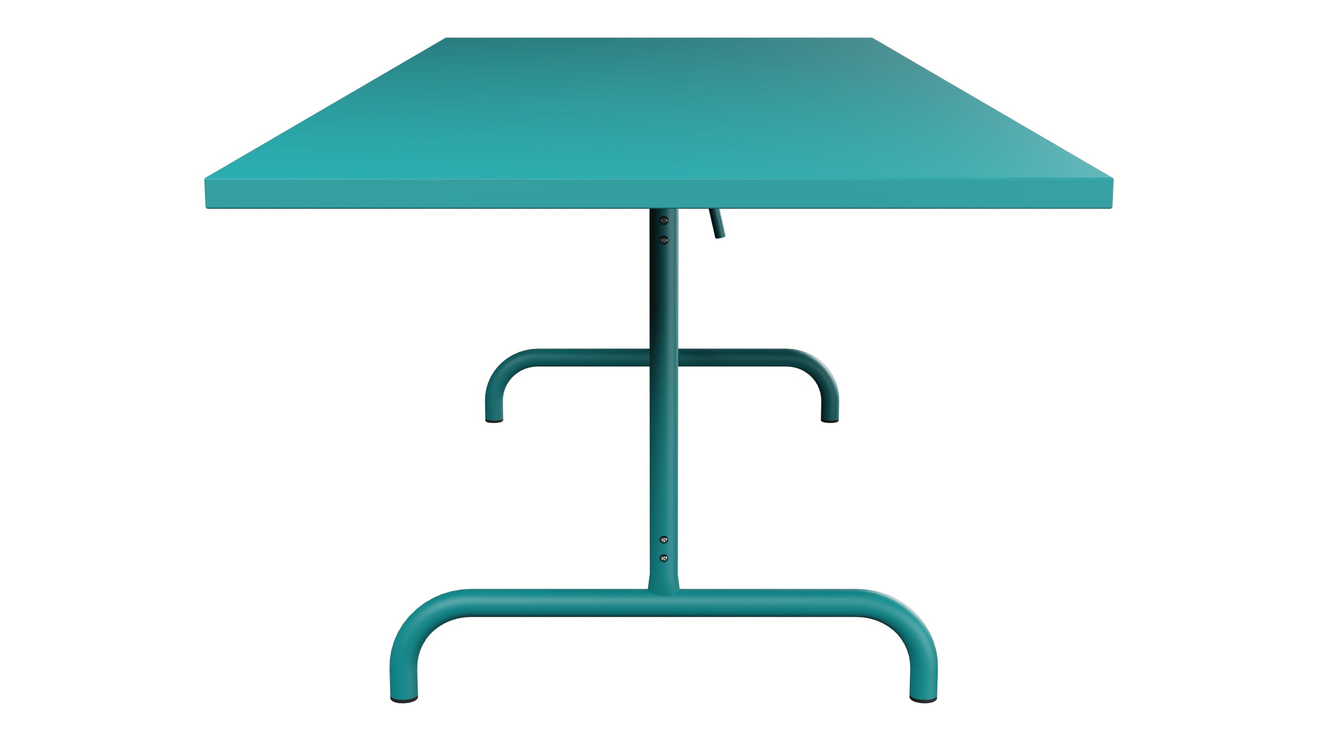 Säntis Metall-Gartentisch 240x90 klappbar in Kaliblau präsentiert im Onlineshop von KAQTU Design AG. Gartentisch ist von Schaffner