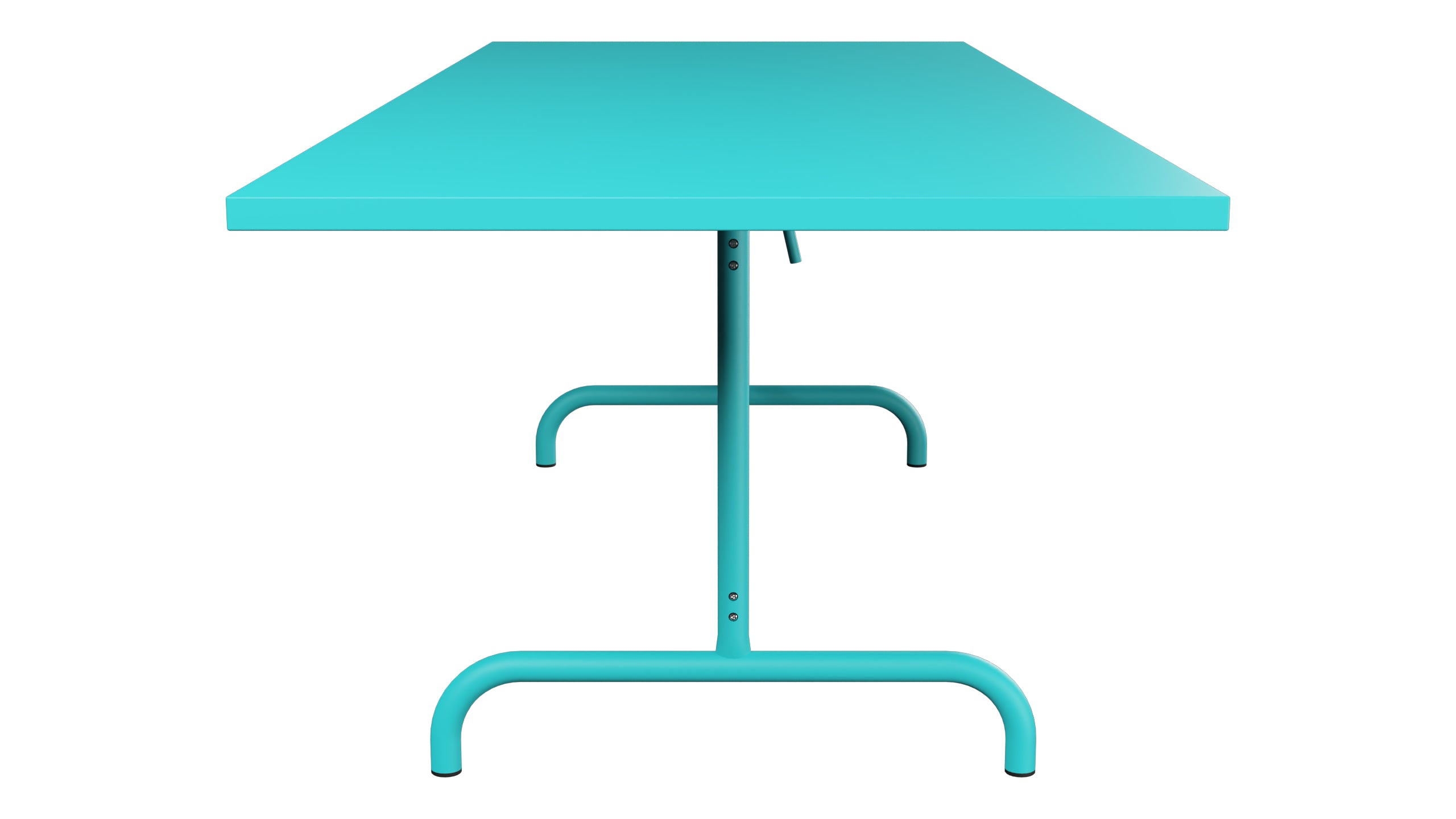 Säntis Metall-Gartentisch 240x90 klappbar in Türkis präsentiert im Onlineshop von KAQTU Design AG. Gartentisch ist von Schaffner
