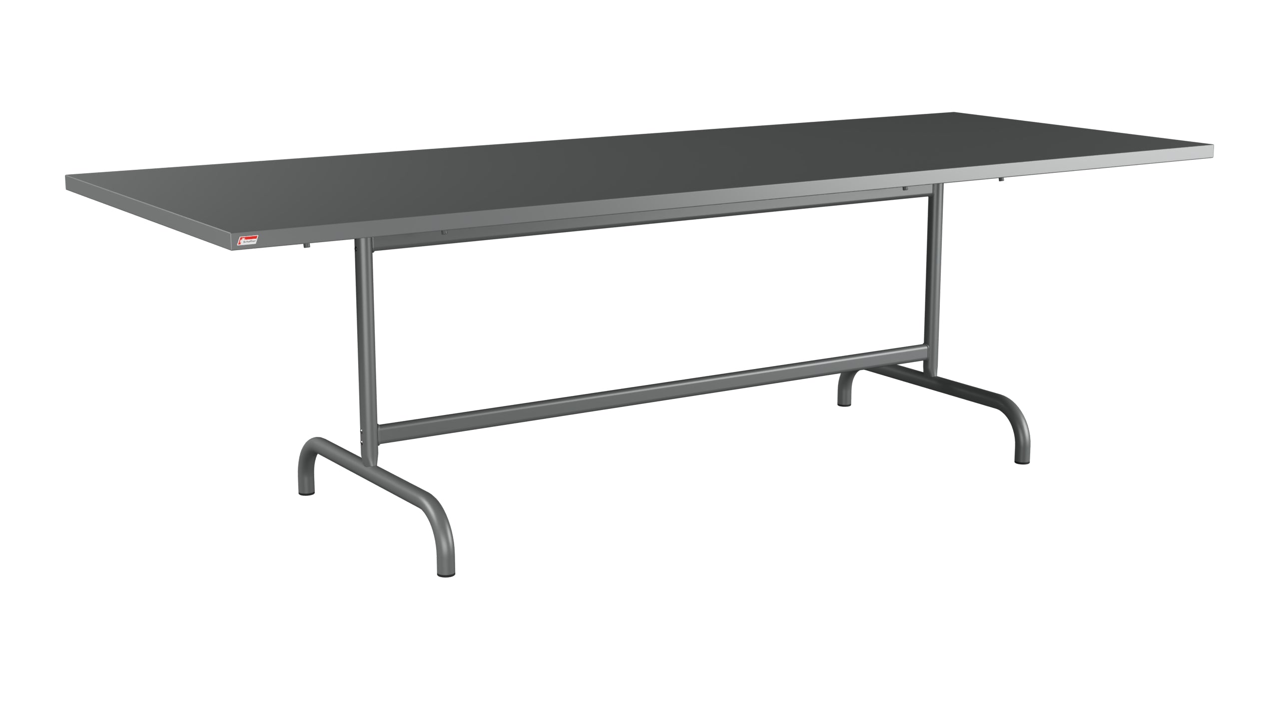 Säntis Metall-Gartentisch 240x90 klappbar in Graphit präsentiert im Onlineshop von KAQTU Design AG. Gartentisch ist von Schaffner
