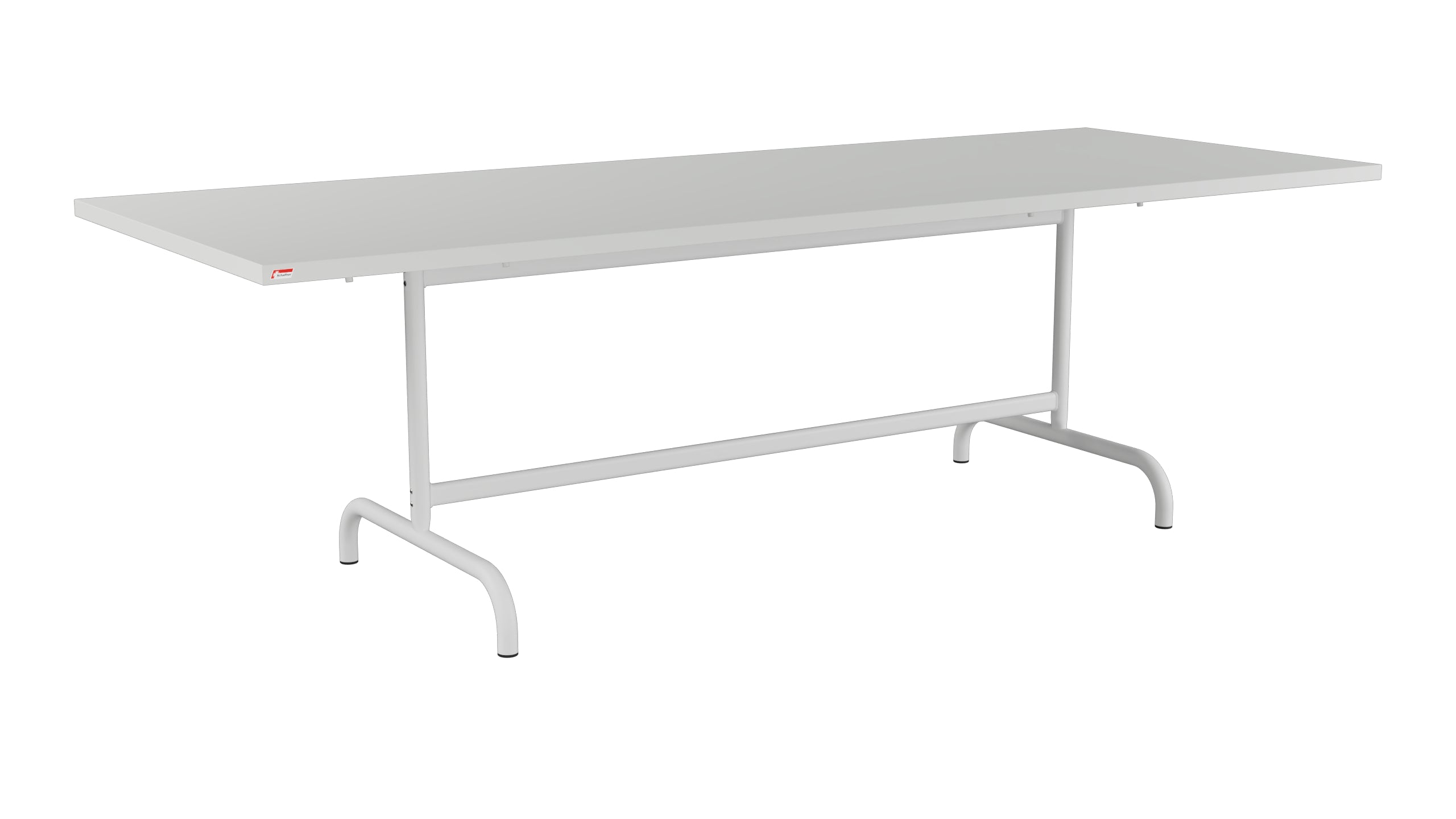 Säntis Metall-Gartentisch 240x90 klappbar in Alusilber präsentiert im Onlineshop von KAQTU Design AG. Gartentisch ist von Schaffner