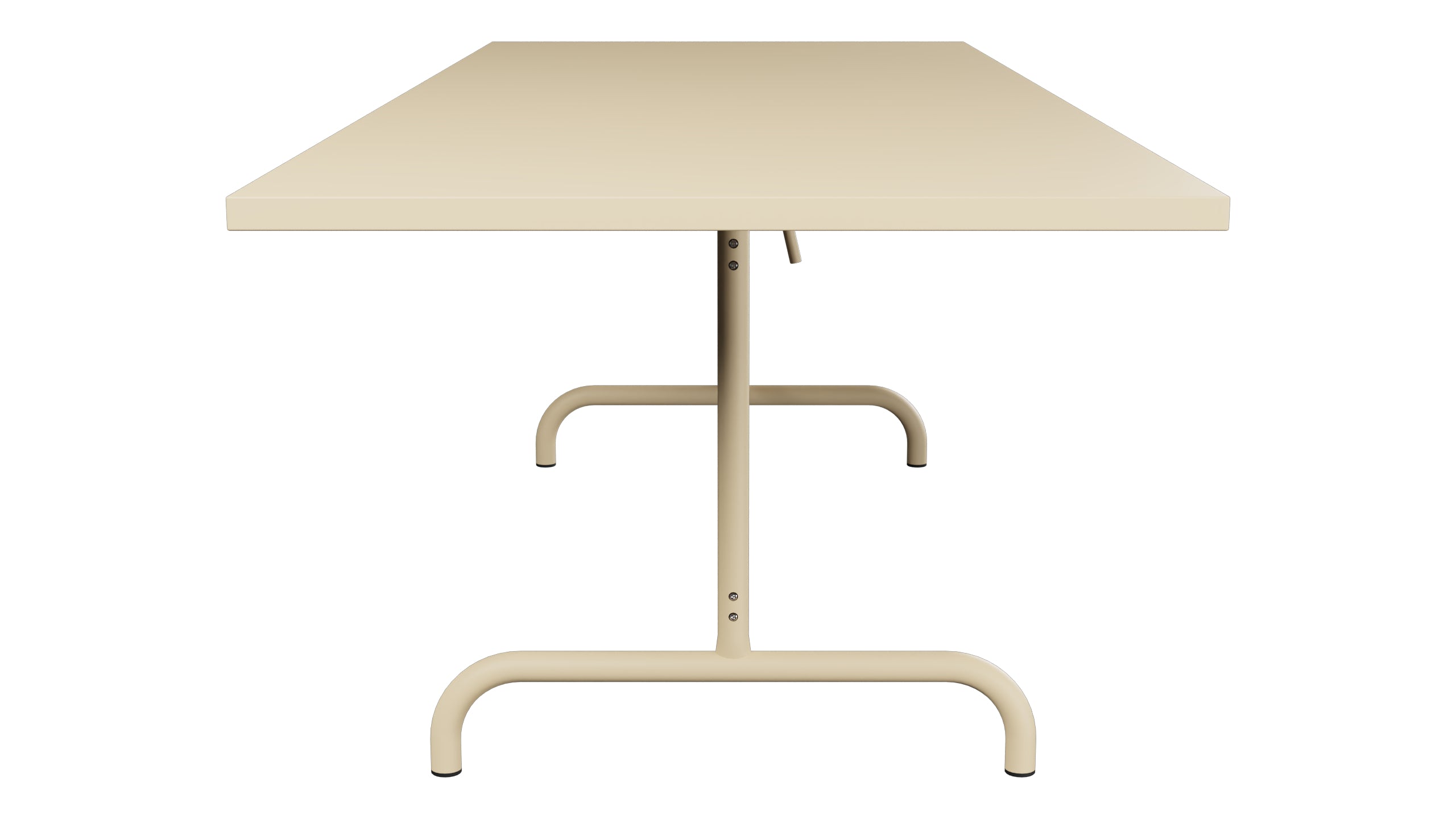 Säntis Metall-Gartentisch 240x90 klappbar in Pastellbraun präsentiert im Onlineshop von KAQTU Design AG. Gartentisch ist von Schaffner
