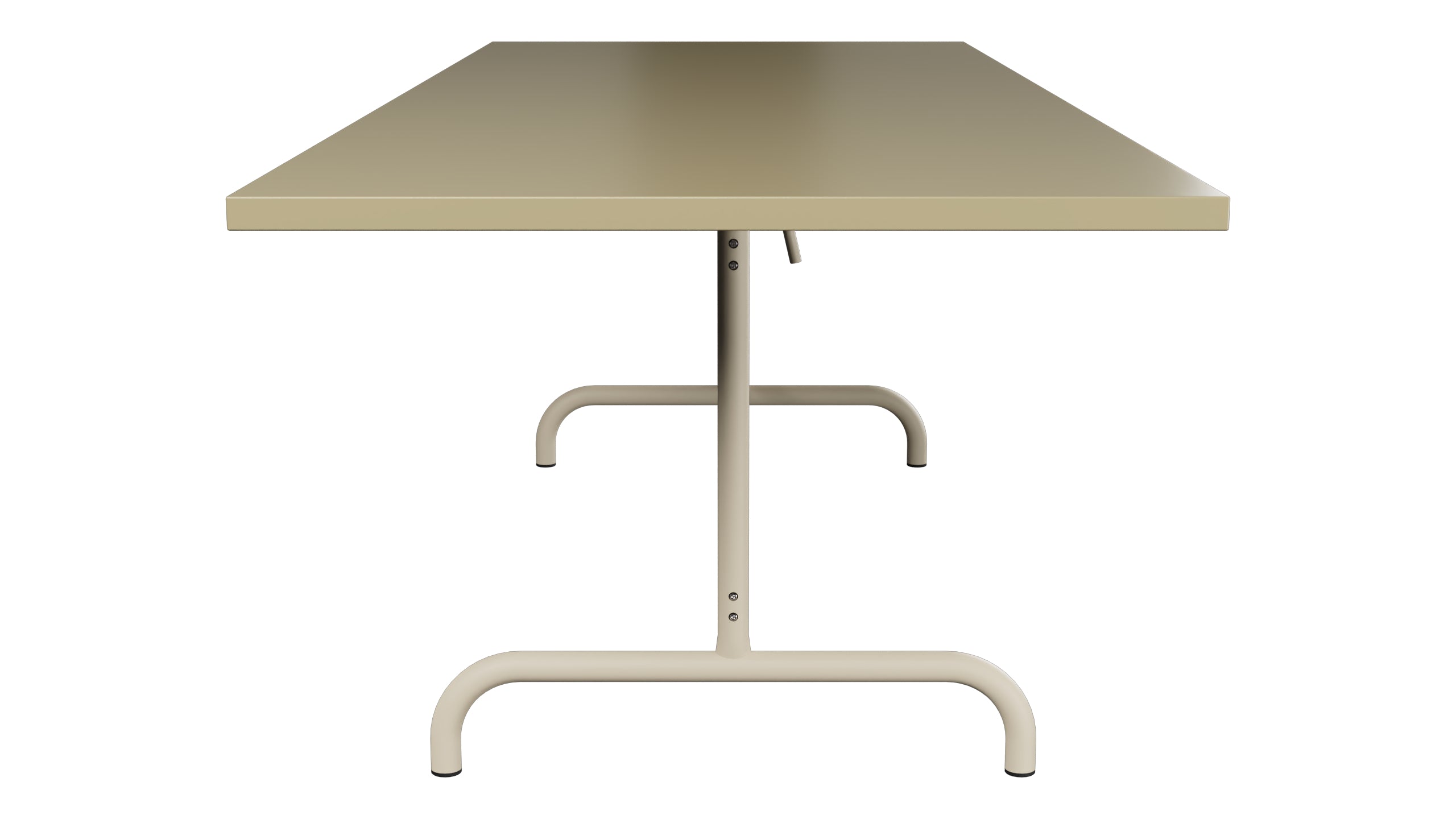 Säntis Metall-Gartentisch 240x90 klappbar in Champagner präsentiert im Onlineshop von KAQTU Design AG. Gartentisch ist von Schaffner