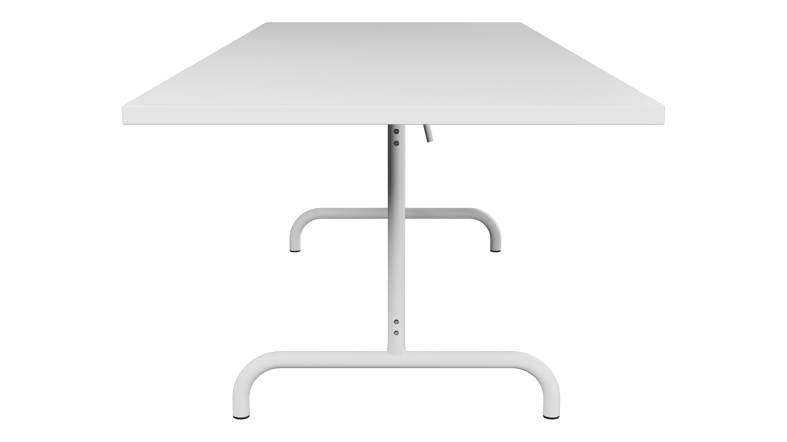 Säntis Metall-Gartentisch 240x90 klappbar in Weiss präsentiert im Onlineshop von KAQTU Design AG. Gartentisch ist von Schaffner