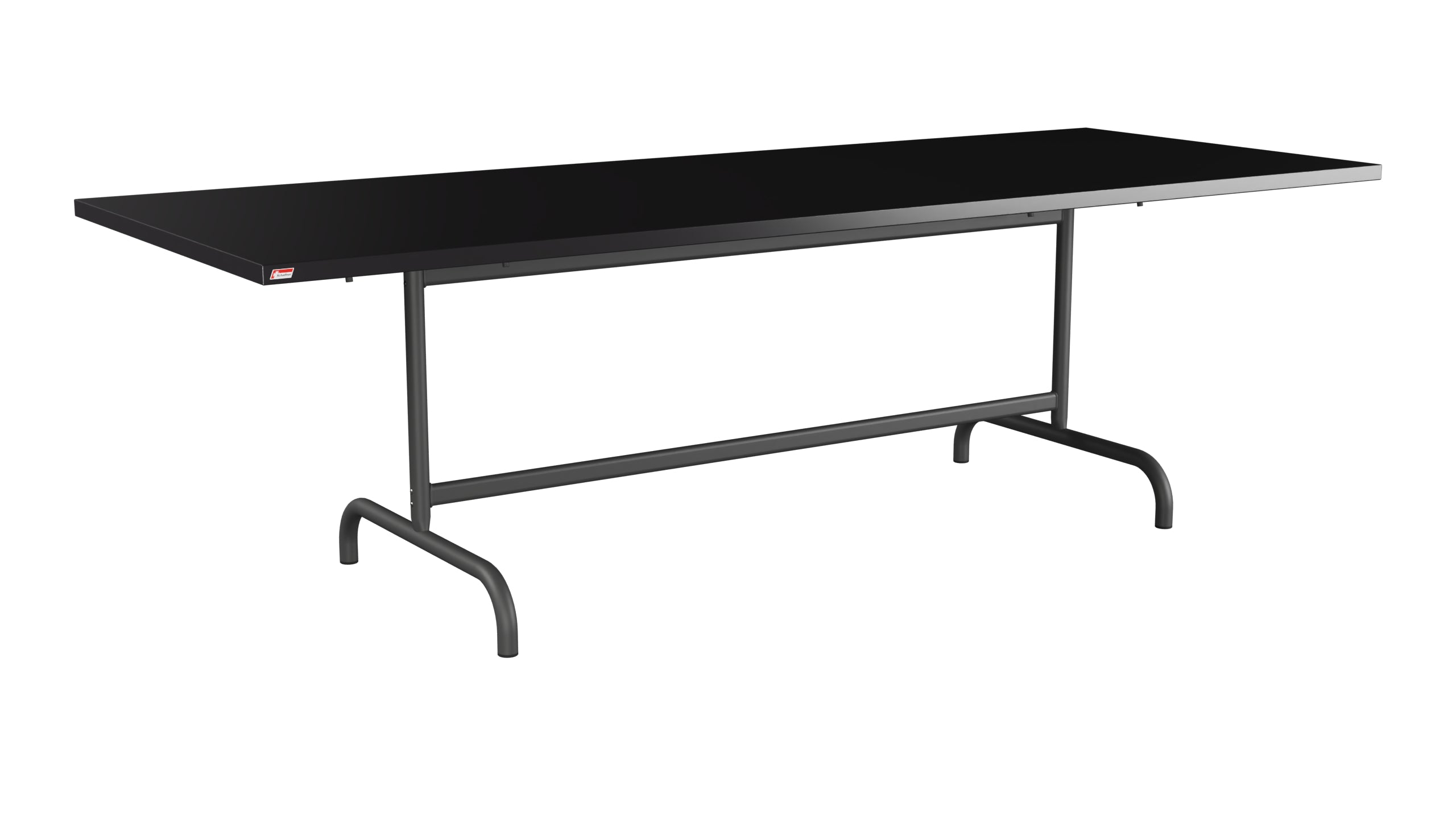 Säntis Metall-Gartentisch 240x90 klappbar in Schwarz präsentiert im Onlineshop von KAQTU Design AG. Gartentisch ist von Schaffner
