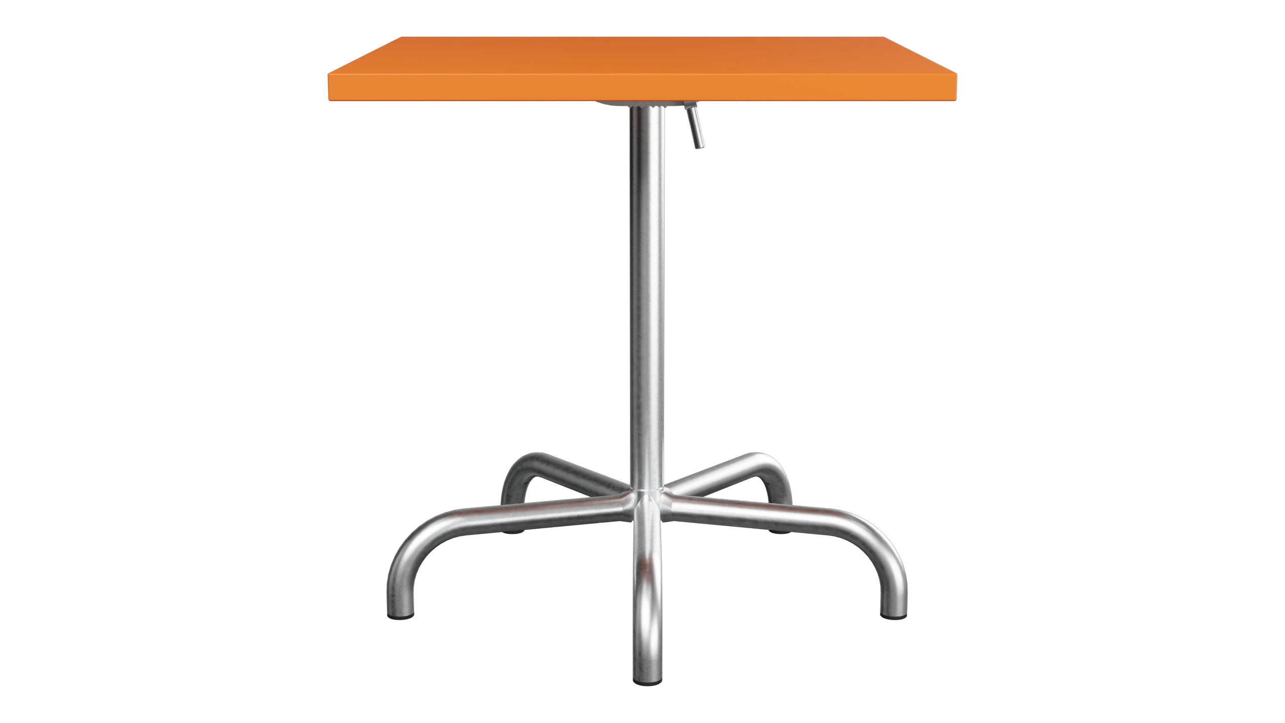 Säntis Metall-Gartentisch 70x70 klappbar in Orange präsentiert im Onlineshop von KAQTU Design AG. Gartentisch ist von Schaffner