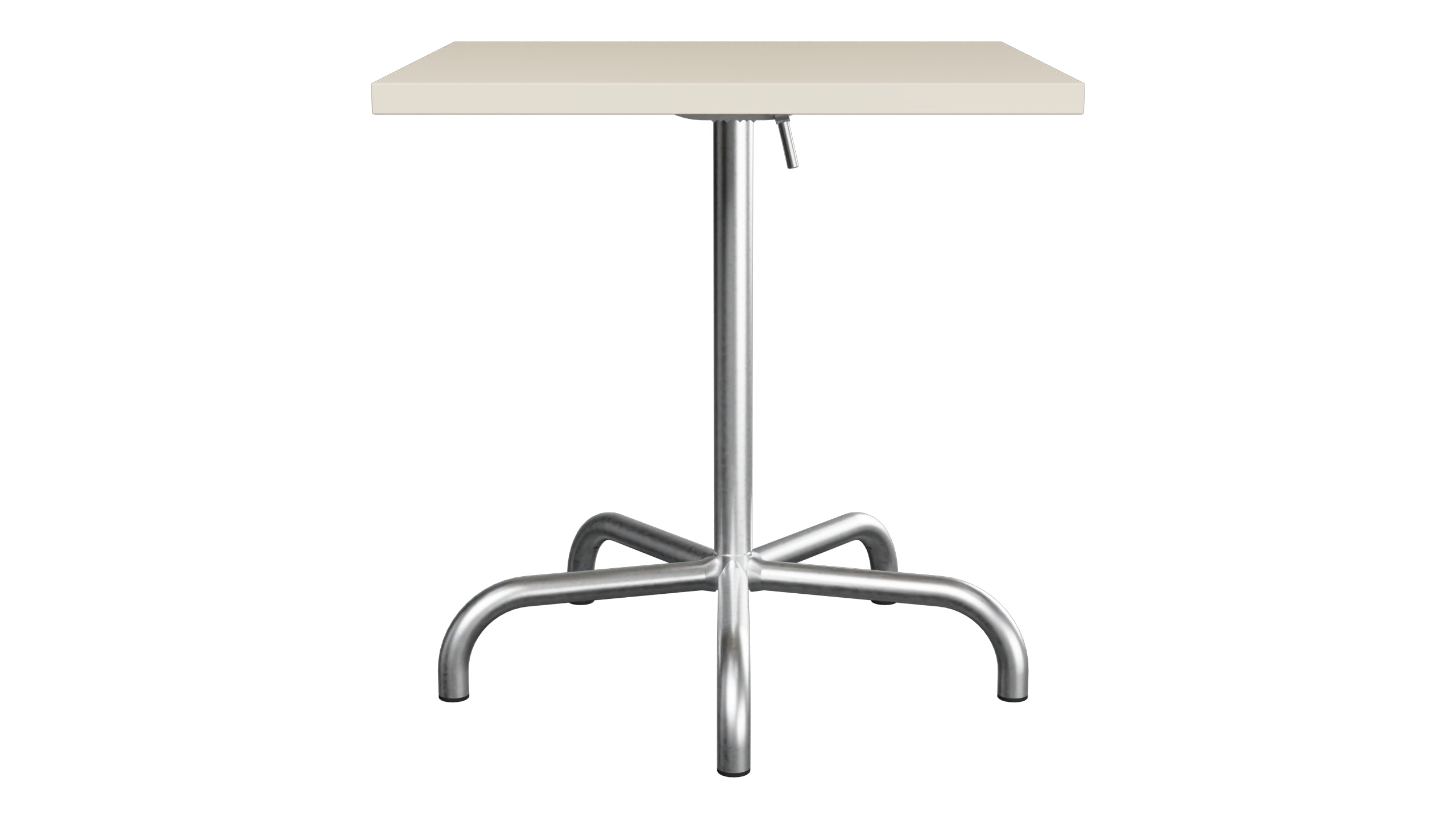 Säntis Metall-Gartentisch 70x70 klappbar in Pastellsand präsentiert im Onlineshop von KAQTU Design AG. Gartentisch ist von Schaffner