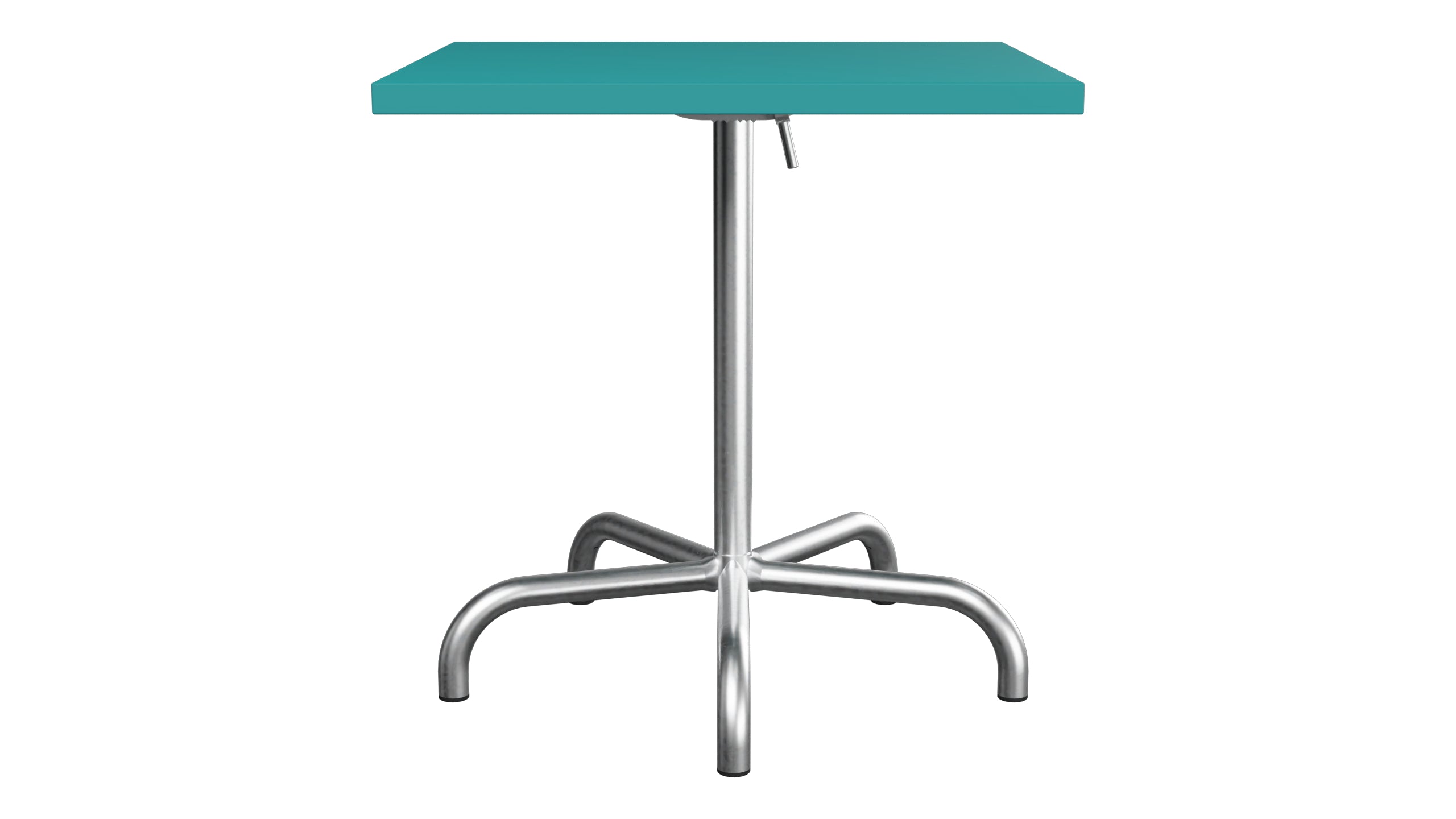 Säntis Metall-Gartentisch 70x70 klappbar in Kaliblau präsentiert im Onlineshop von KAQTU Design AG. Gartentisch ist von Schaffner