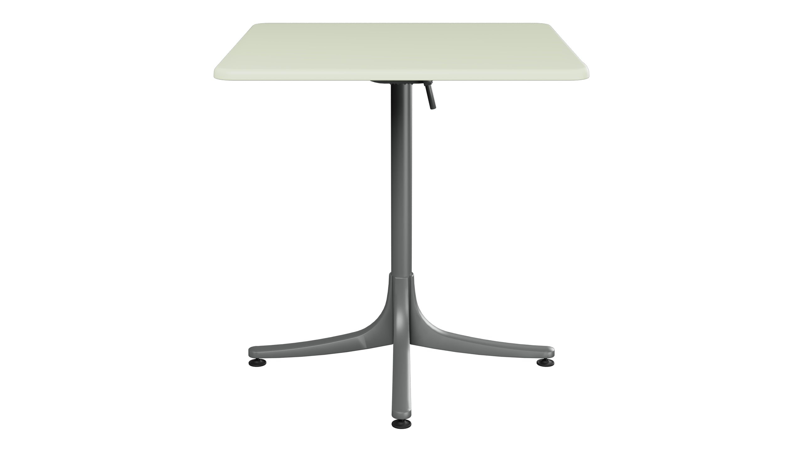 Schaffhausen Glasfaser-Gartentisch 70x70 klappbar in Pastellgrün präsentiert im Onlineshop von KAQTU Design AG. Gartentisch ist von Schaffner