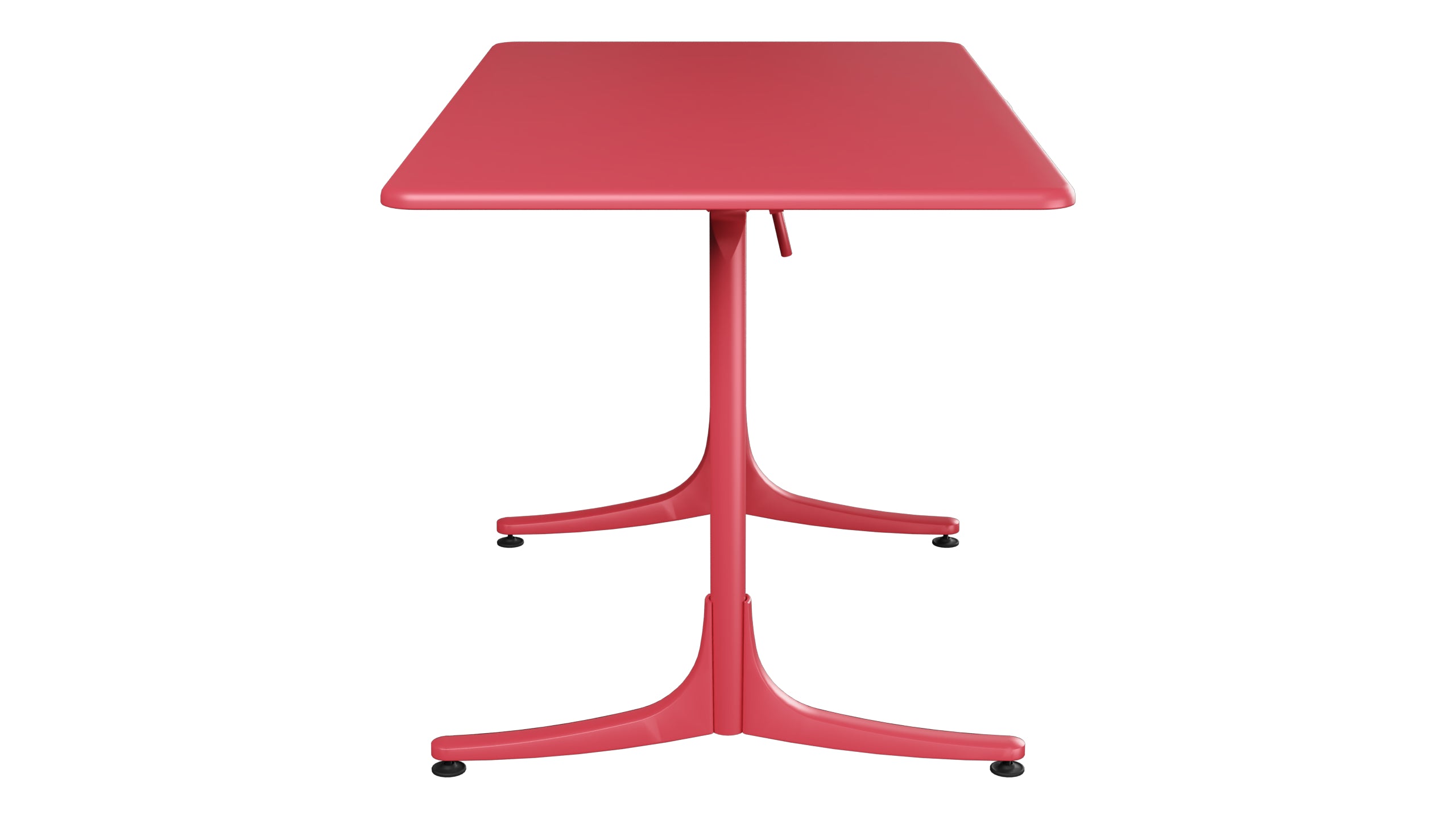 Schaffhausen Glasfaser-Gartentisch 120x70 klappbar in Ahornrot präsentiert im Onlineshop von KAQTU Design AG. Gartentisch ist von Schaffner
