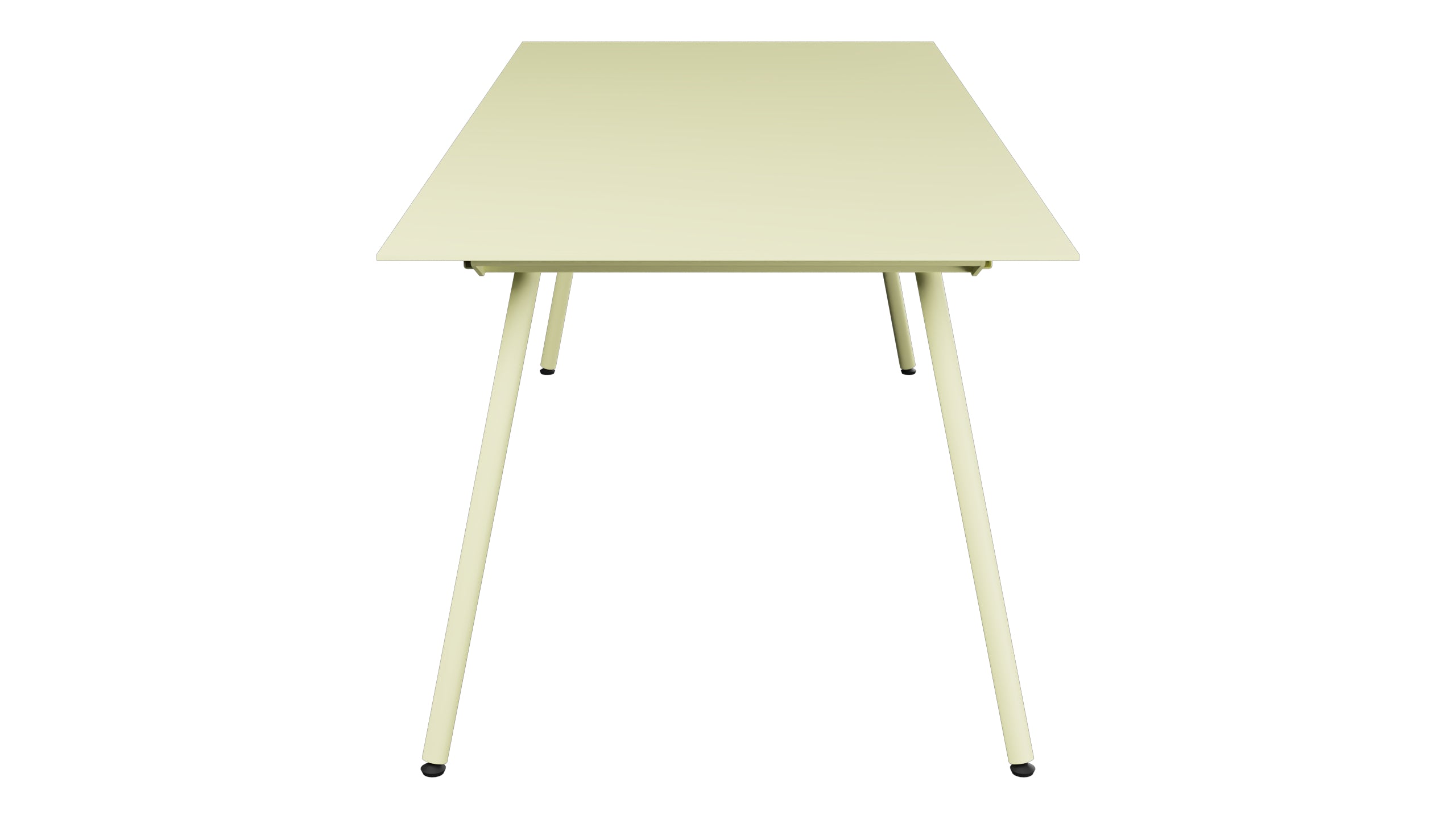 Locarno Glasfaser-Gartentisch 160/220x90 ausziehbar in Buchsbaumgelb präsentiert im Onlineshop von KAQTU Design AG. Gartentisch ist von Schaffner