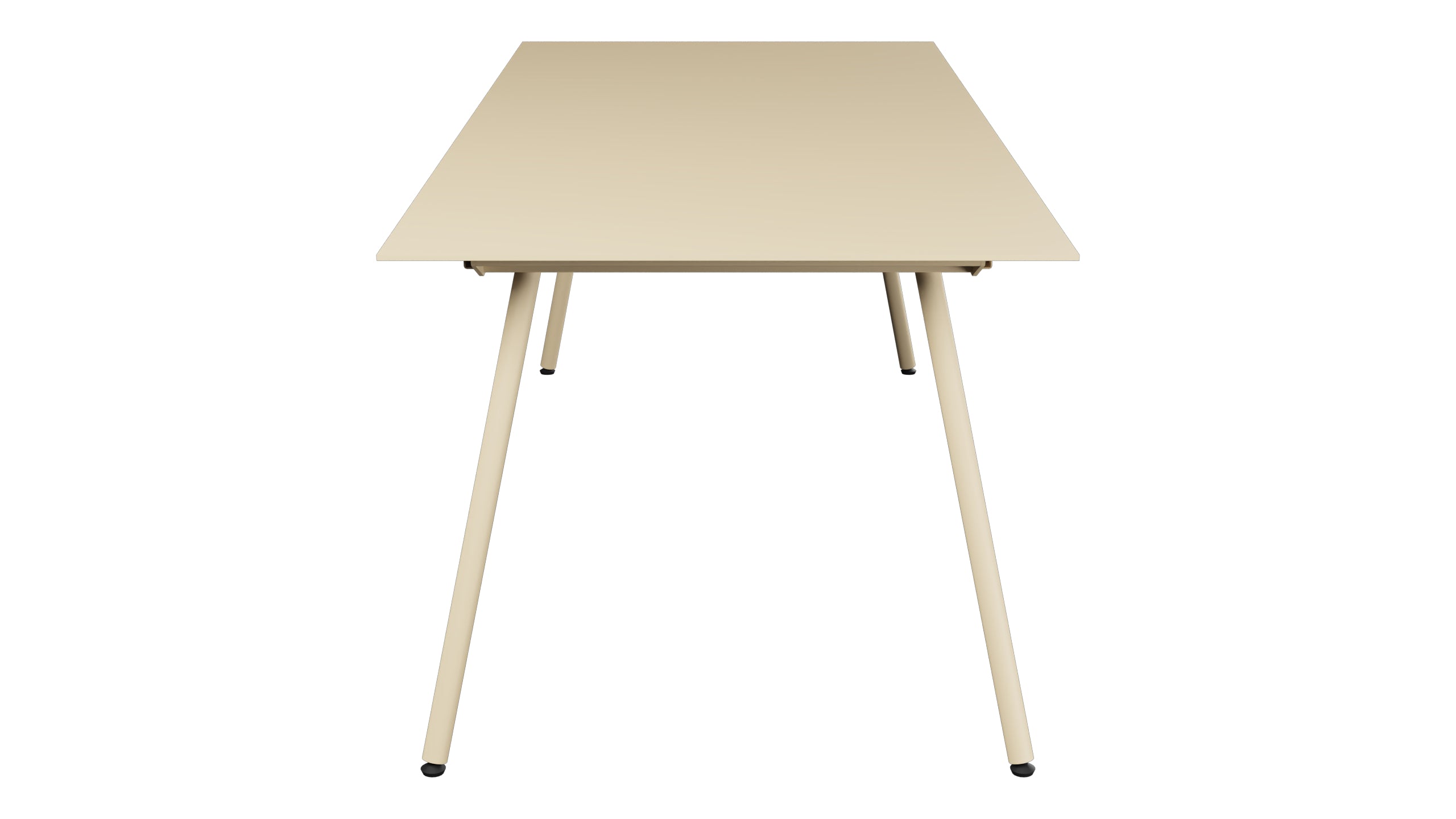 Locarno Glasfaser-Gartentisch 160/220x90 ausziehbar in Pastellbraun präsentiert im Onlineshop von KAQTU Design AG. Gartentisch ist von Schaffner