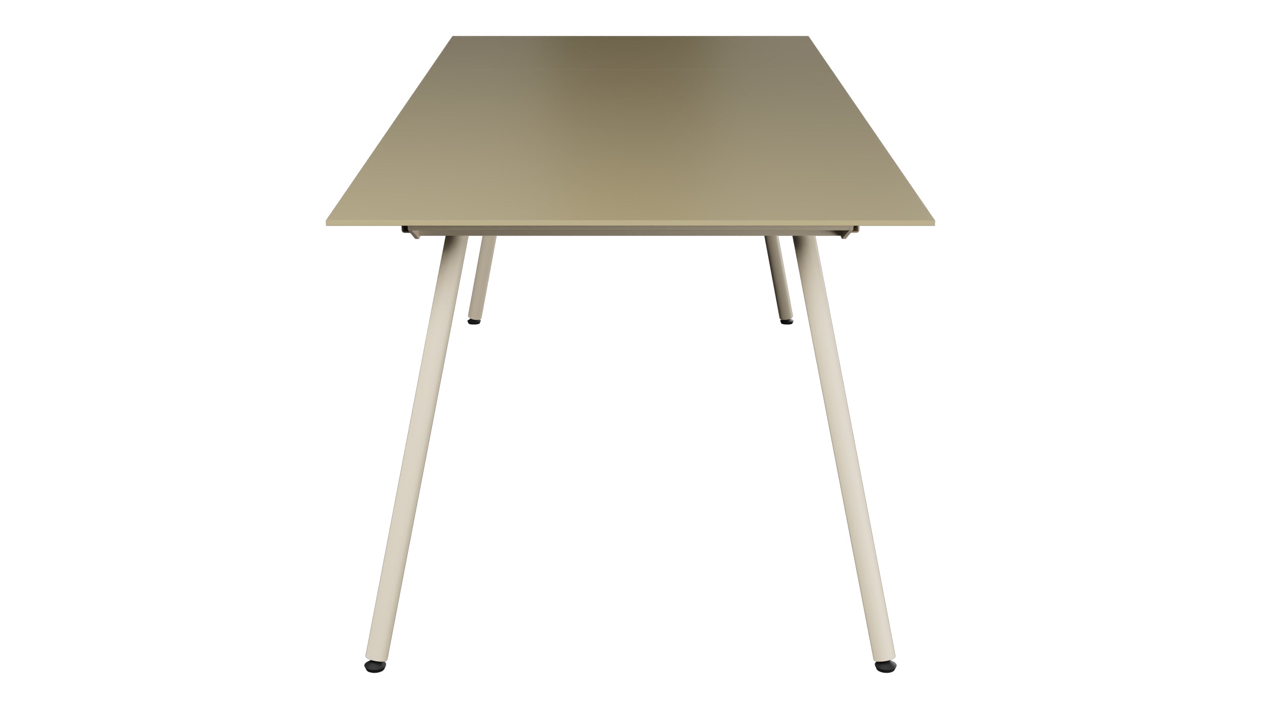 Locarno Glasfaser-Gartentisch 160/220x90 ausziehbar in Champagner präsentiert im Onlineshop von KAQTU Design AG. Gartentisch ist von Schaffner
