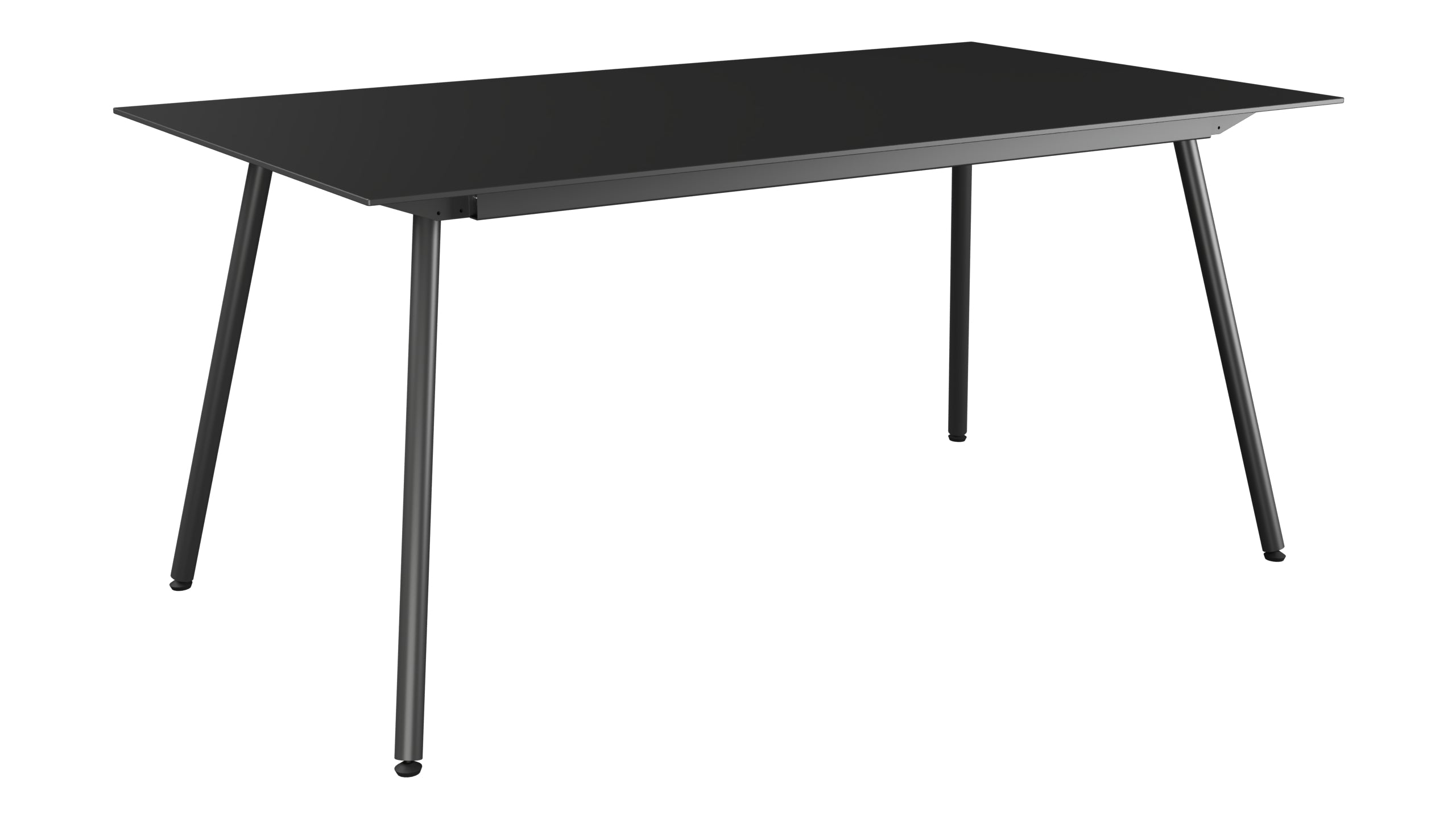 Locarno Glasfaser-Gartentisch 160x90 in Anthrazit präsentiert im Onlineshop von KAQTU Design AG. Gartentisch ist von Schaffner