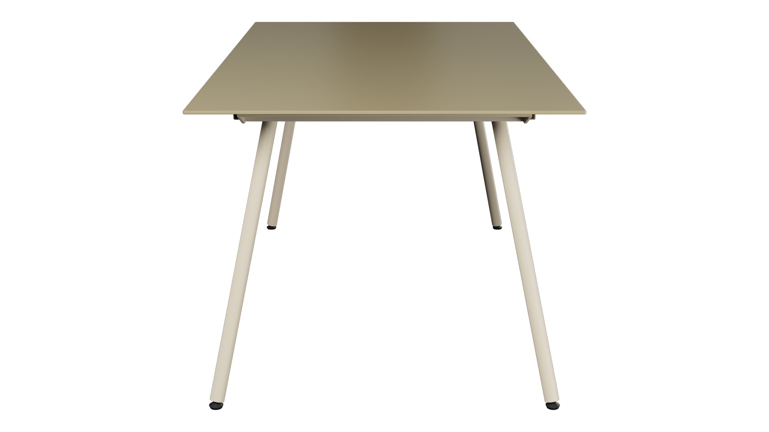 Locarno Glasfaser-Gartentisch 160x90 in Champagner präsentiert im Onlineshop von KAQTU Design AG. Gartentisch ist von Schaffner