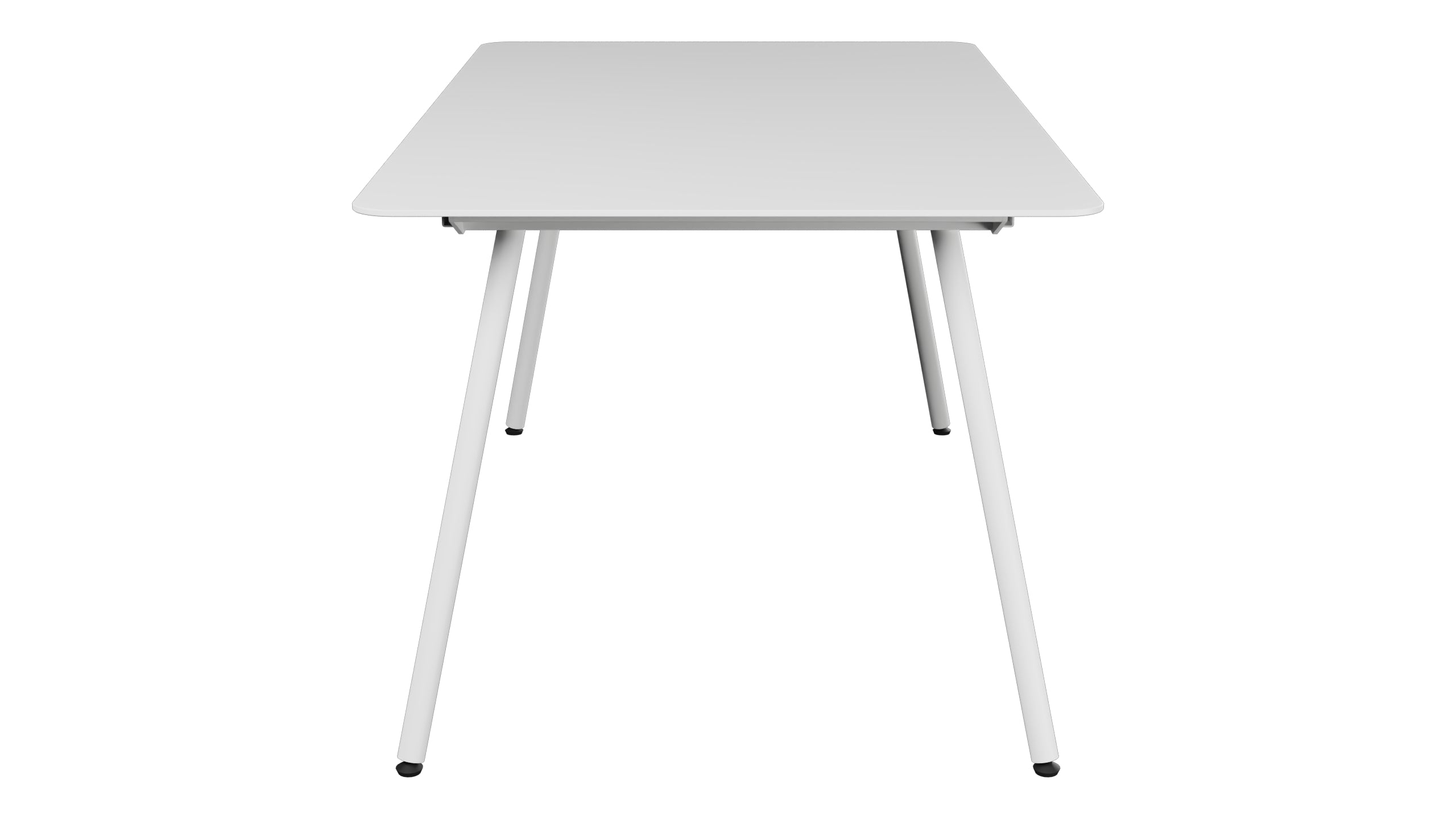 Locarno Glasfaser-Gartentisch 160x90 gerundete Ecken in Weiss präsentiert im Onlineshop von KAQTU Design AG. Gartentisch ist von Schaffner