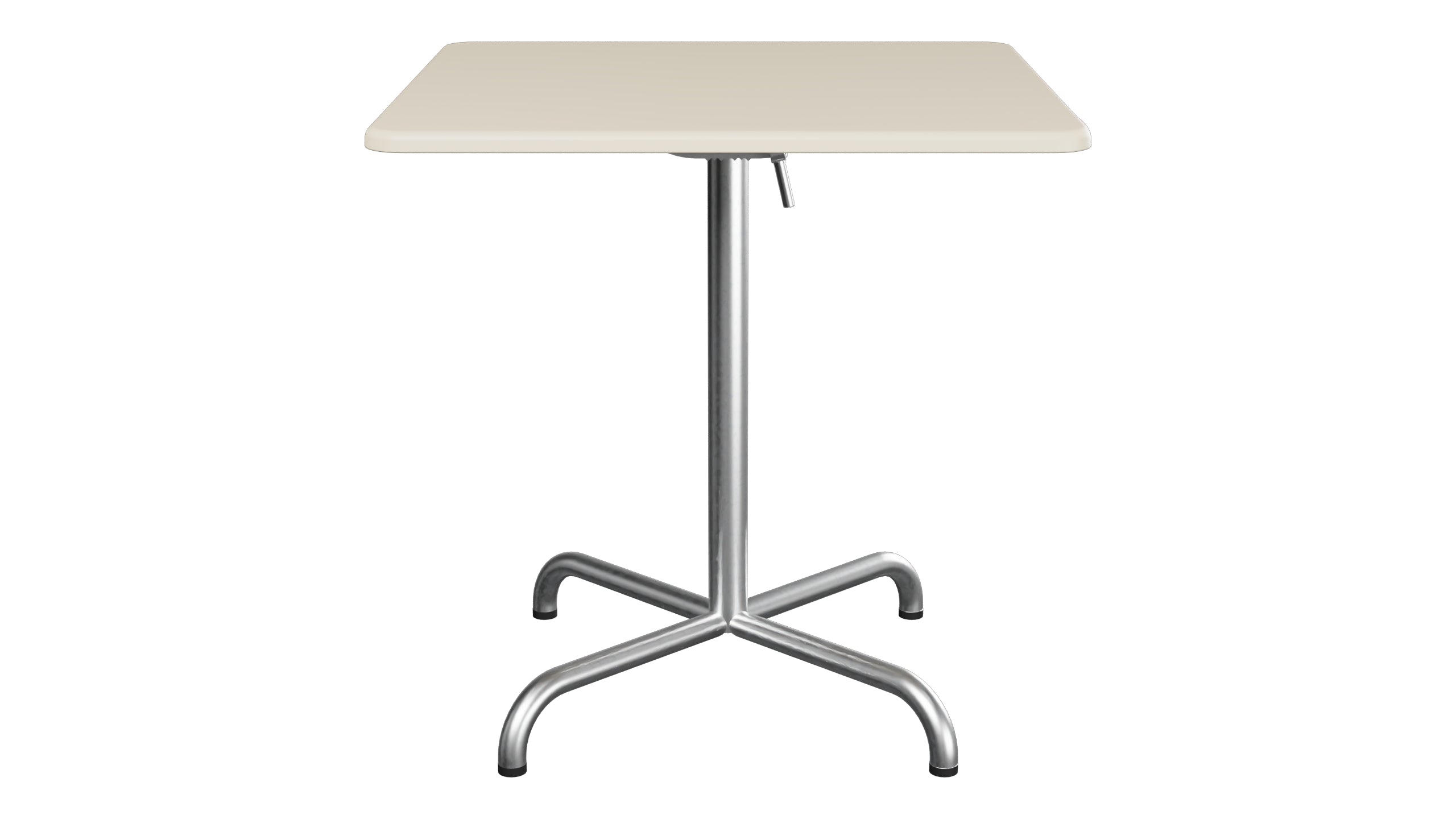Davos Glasfaser-Gartentisch 70x70 klappbar in Pastellsand präsentiert im Onlineshop von KAQTU Design AG. Gartentisch ist von Schaffner
