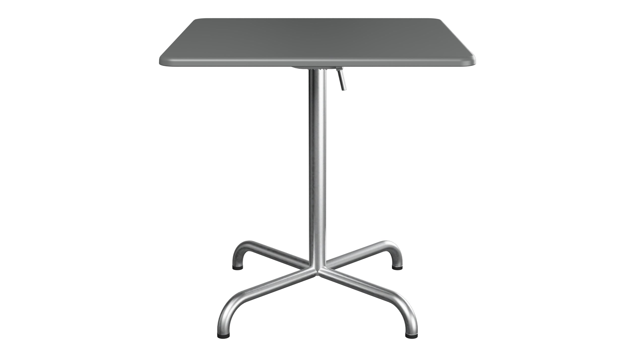 Davos Glasfaser-Gartentisch 70x70 klappbar in Graphit präsentiert im Onlineshop von KAQTU Design AG. Gartentisch ist von Schaffner