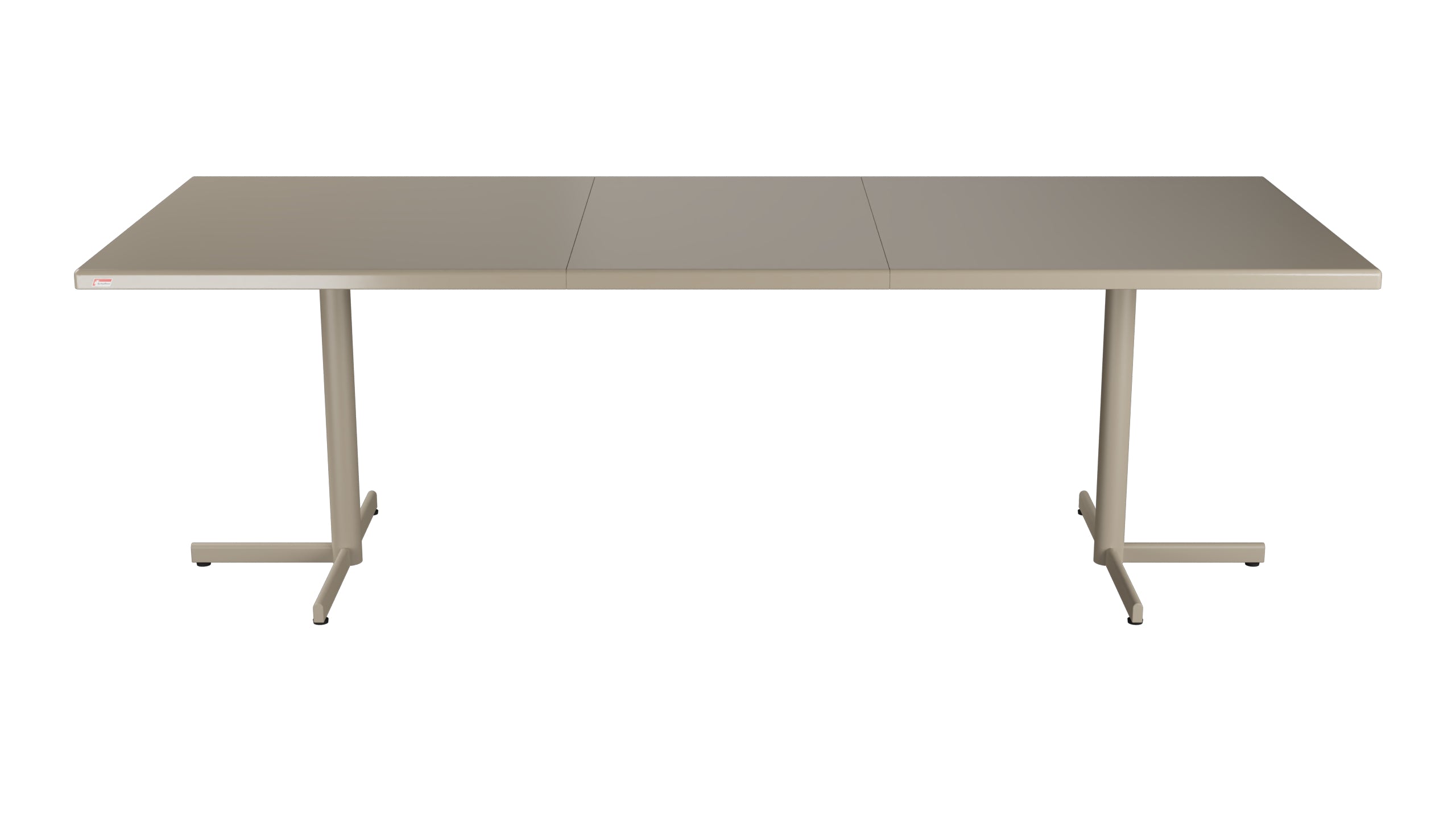 Bodensee Glasfaser-Gartentisch 176/234x95 eckig klappbar, ausziehbar in Champagner präsentiert im Onlineshop von KAQTU Design AG. Gartentisch ist von Schaffner