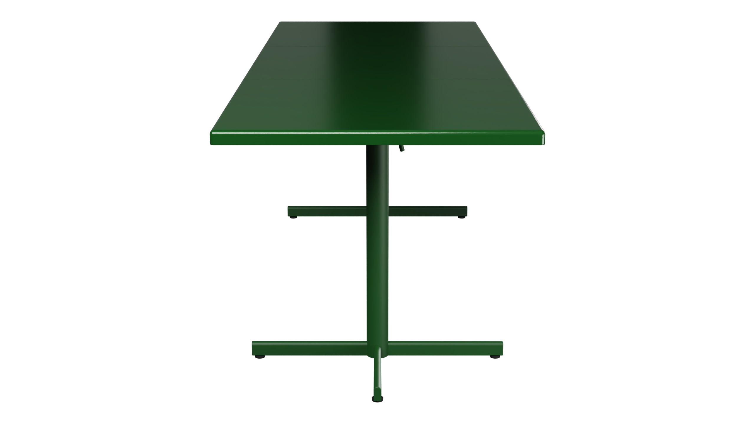 Bodensee Glasfaser-Gartentisch 140/210x80 klappbar, ausziehbar  in Tannengrün präsentiert im Onlineshop von KAQTU Design AG. Gartentisch ist von Schaffner