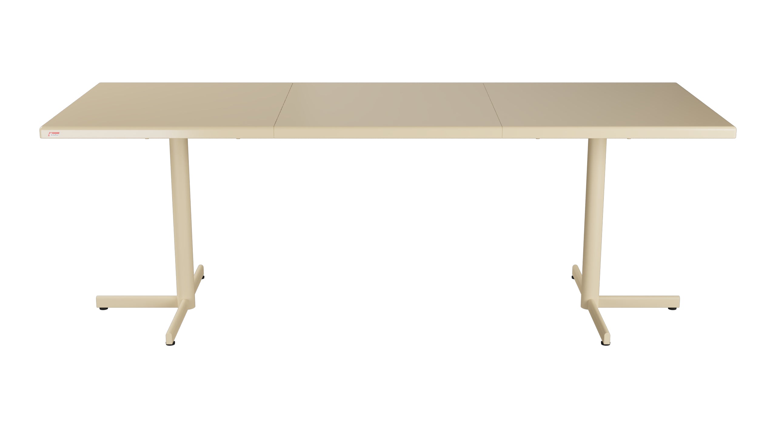 Bodensee Glasfaser-Gartentisch 140/210x80 klappbar, ausziehbar  in Pastellbraun präsentiert im Onlineshop von KAQTU Design AG. Gartentisch ist von Schaffner