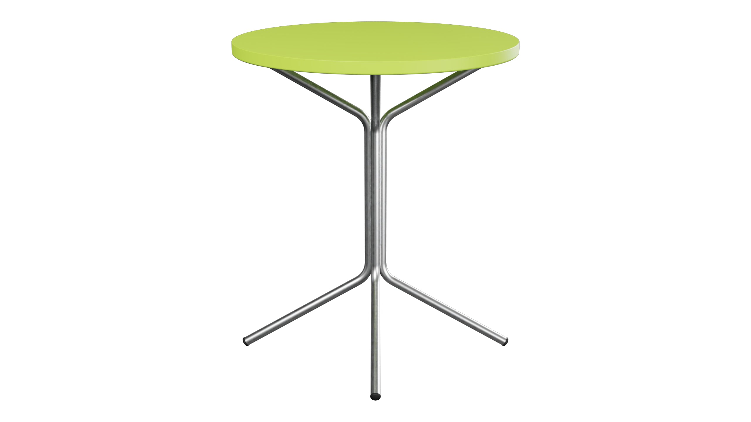 PIX Metall-Gartentisch ø60 / 70 in Hellgrün präsentiert im Onlineshop von KAQTU Design AG. Gartentisch ist von Schaffner