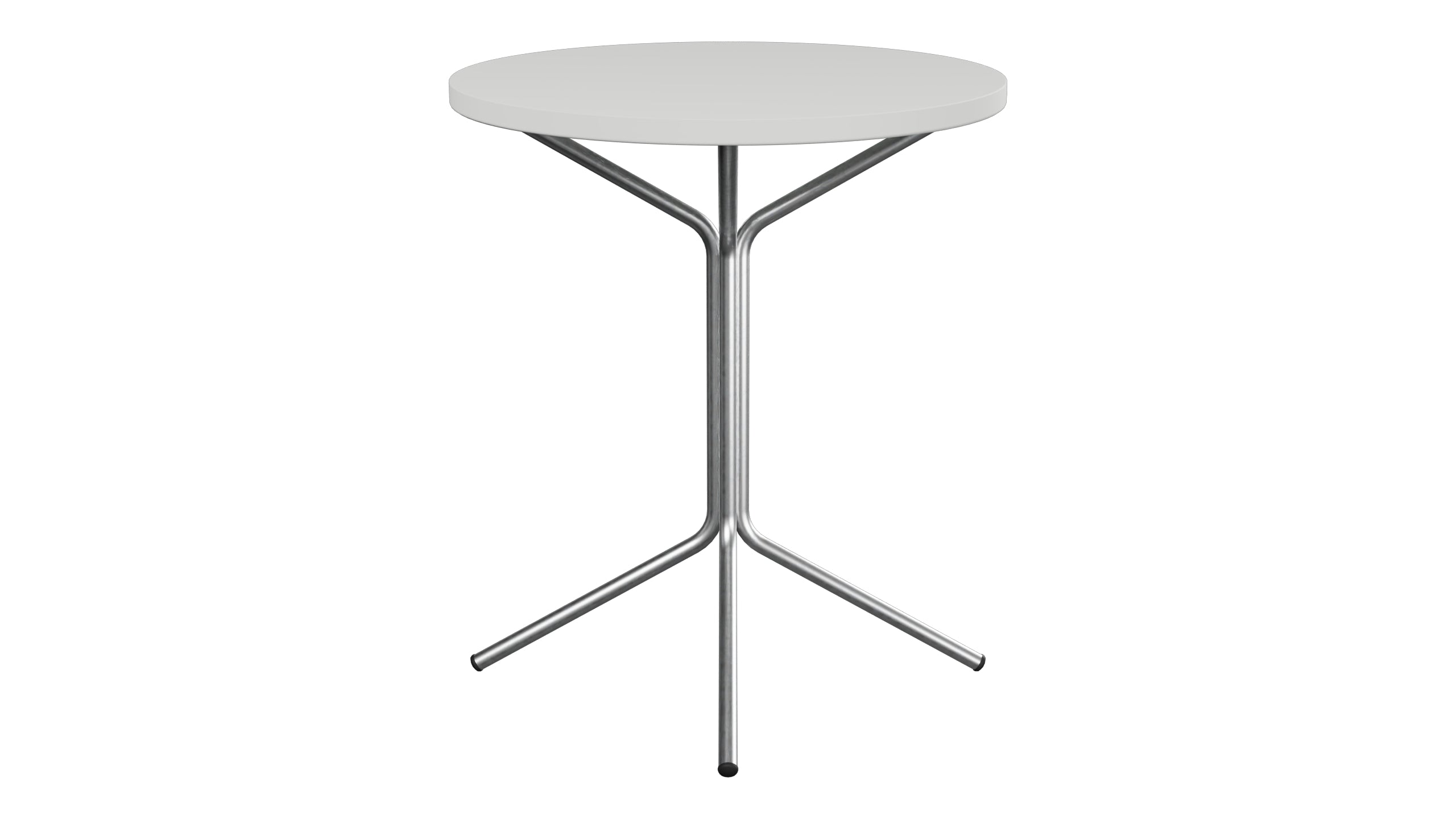 PIX Metall-Gartentisch ø60 / 70 in Alusilber präsentiert im Onlineshop von KAQTU Design AG. Gartentisch ist von Schaffner