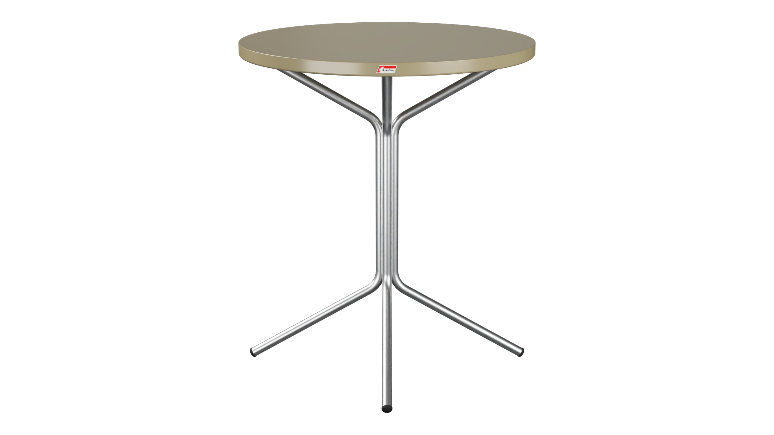 PIX Metall-Gartentisch ø60 / 70 in Champagner präsentiert im Onlineshop von KAQTU Design AG. Gartentisch ist von Schaffner