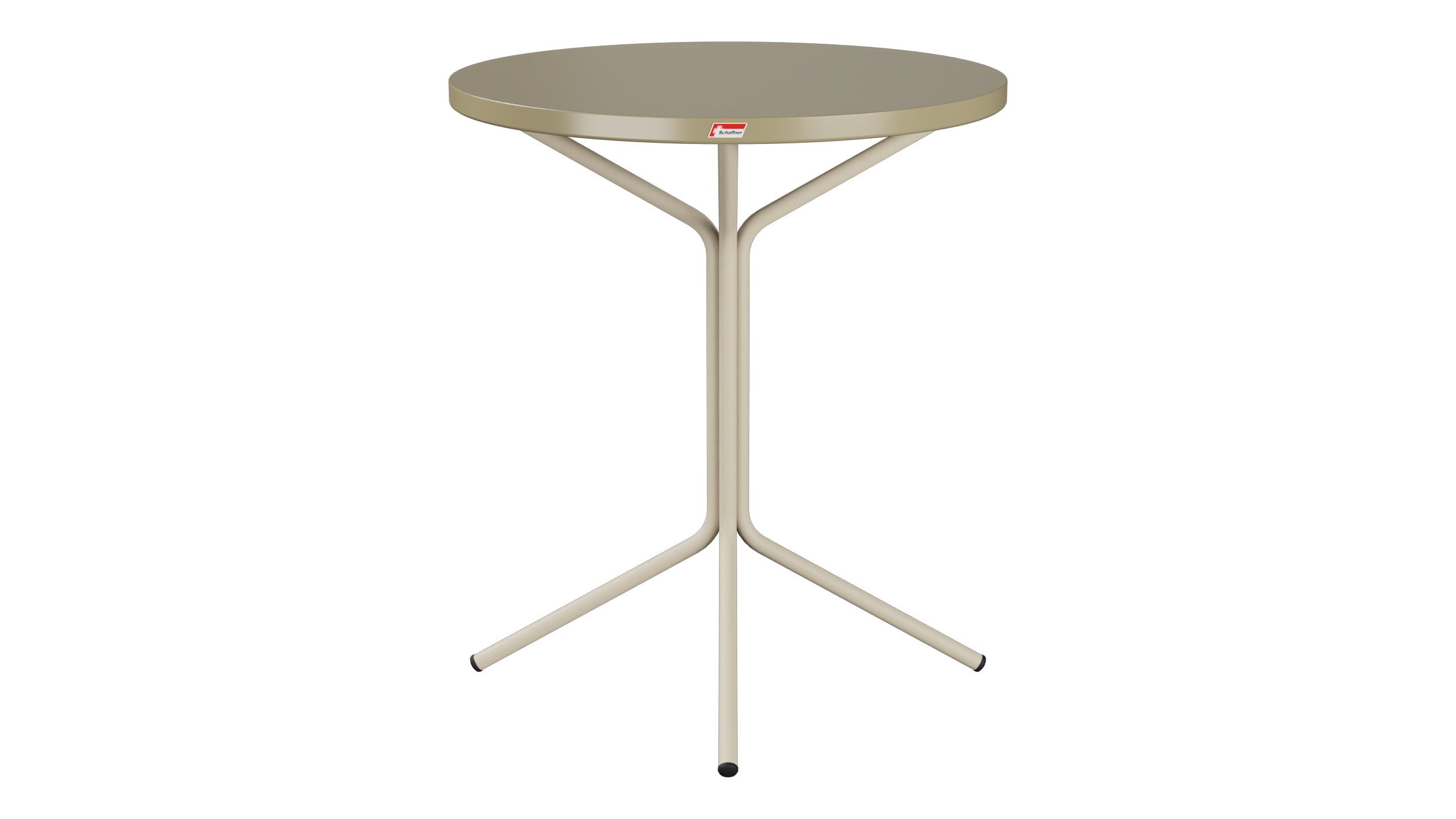 PIX Metall-Gartentisch ø60 / 70 in Champagner präsentiert im Onlineshop von KAQTU Design AG. Gartentisch ist von Schaffner