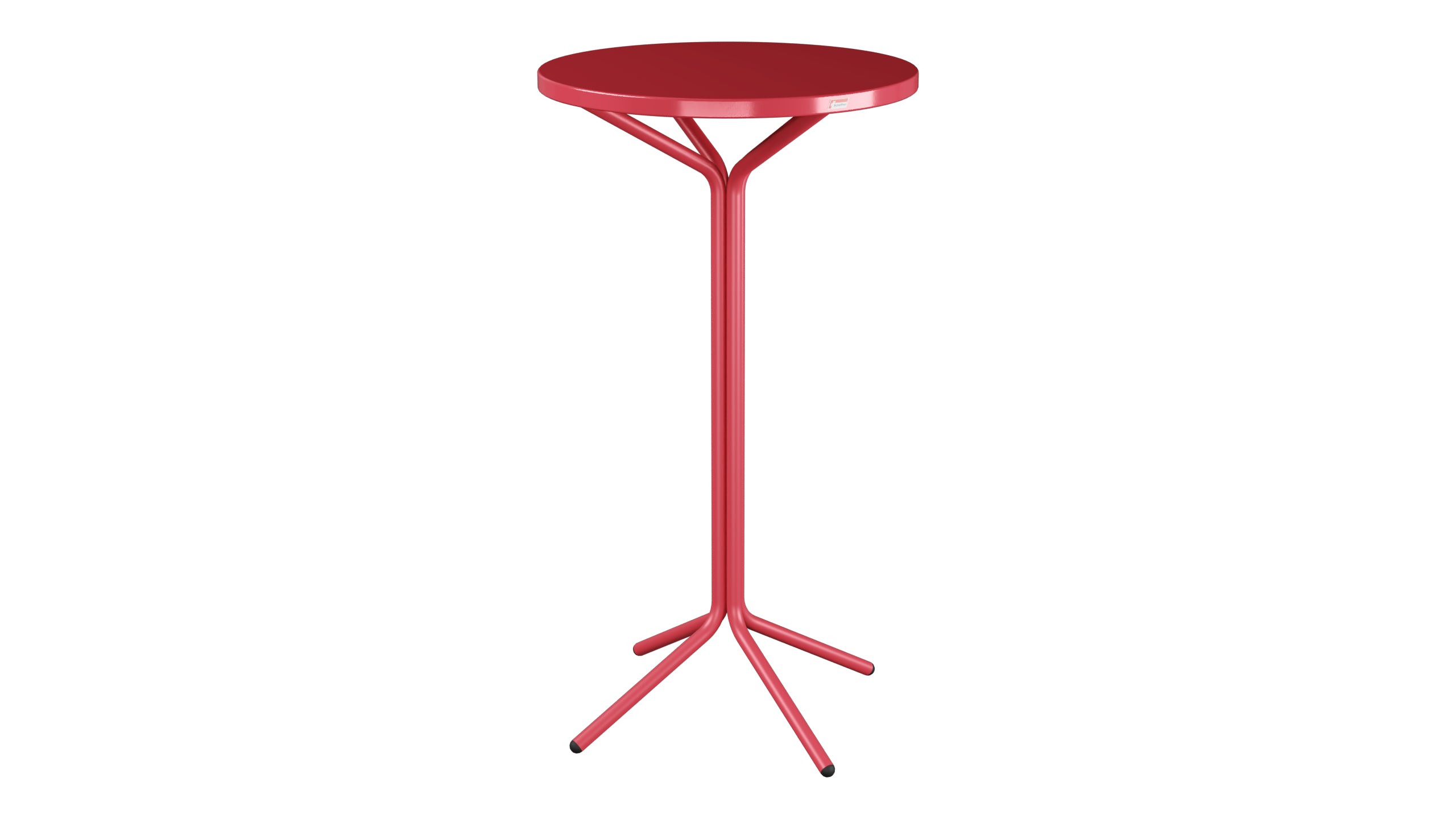 PIX Metall-Stehtisch Outdoor ø60 / 110 in Ahornrot präsentiert im Onlineshop von KAQTU Design AG. Hochtisch Outdoor ist von Schaffner