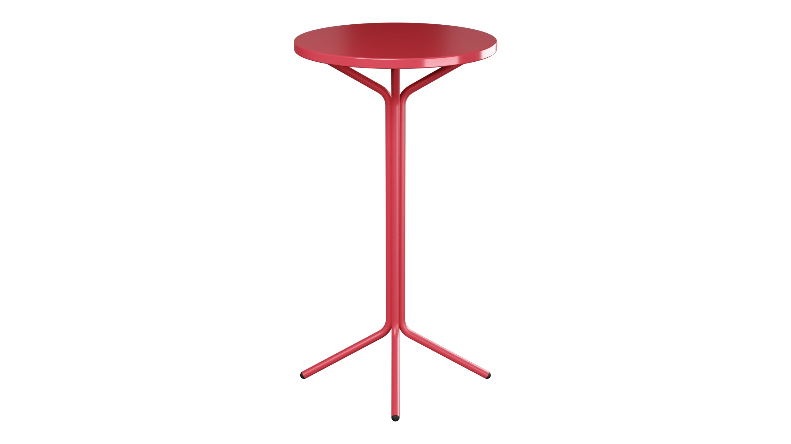 PIX Metall-Stehtisch Outdoor ø60 / 110 in Ahornrot präsentiert im Onlineshop von KAQTU Design AG. Hochtisch Outdoor ist von Schaffner