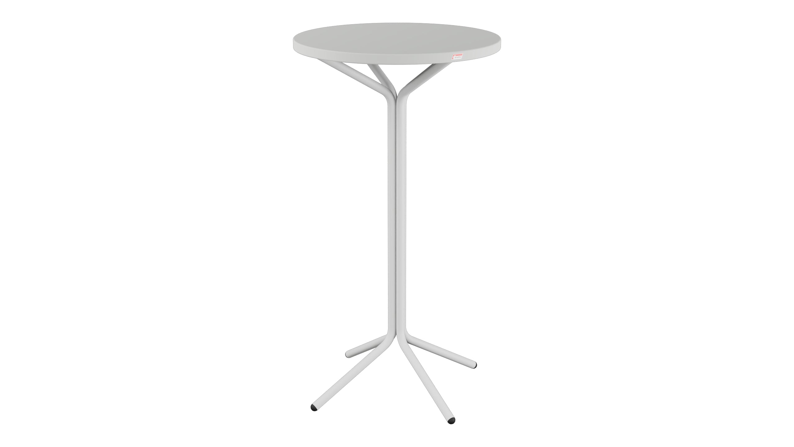 PIX Metall-Stehtisch Outdoor ø60 / 110 in Alusilber präsentiert im Onlineshop von KAQTU Design AG. Hochtisch Outdoor ist von Schaffner
