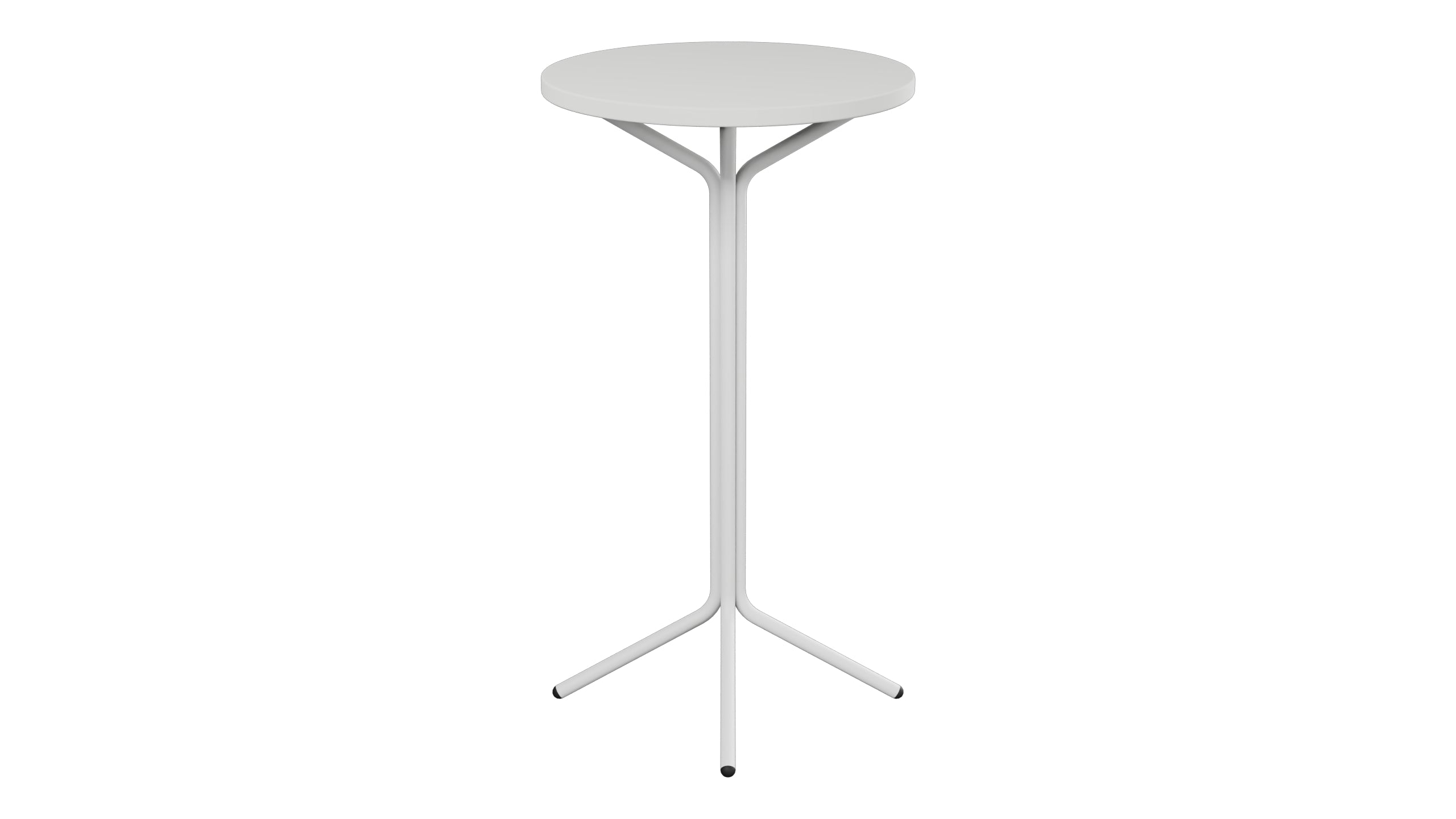 PIX Metall-Stehtisch Outdoor ø60 / 110 in Alusilber präsentiert im Onlineshop von KAQTU Design AG. Hochtisch Outdoor ist von Schaffner