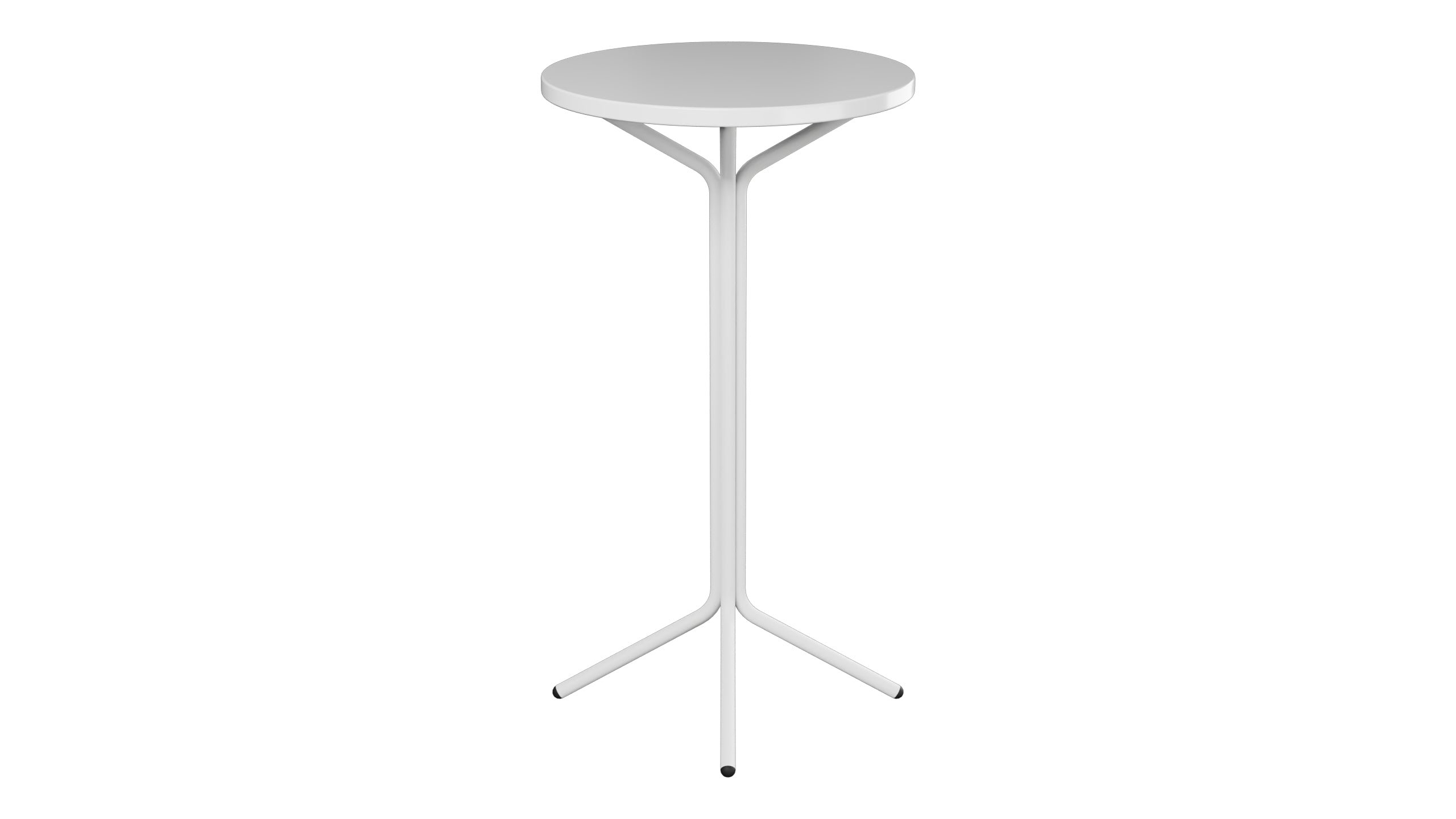 PIX Metall-Stehtisch Outdoor ø60 / 110 in Weiss präsentiert im Onlineshop von KAQTU Design AG. Hochtisch Outdoor ist von Schaffner