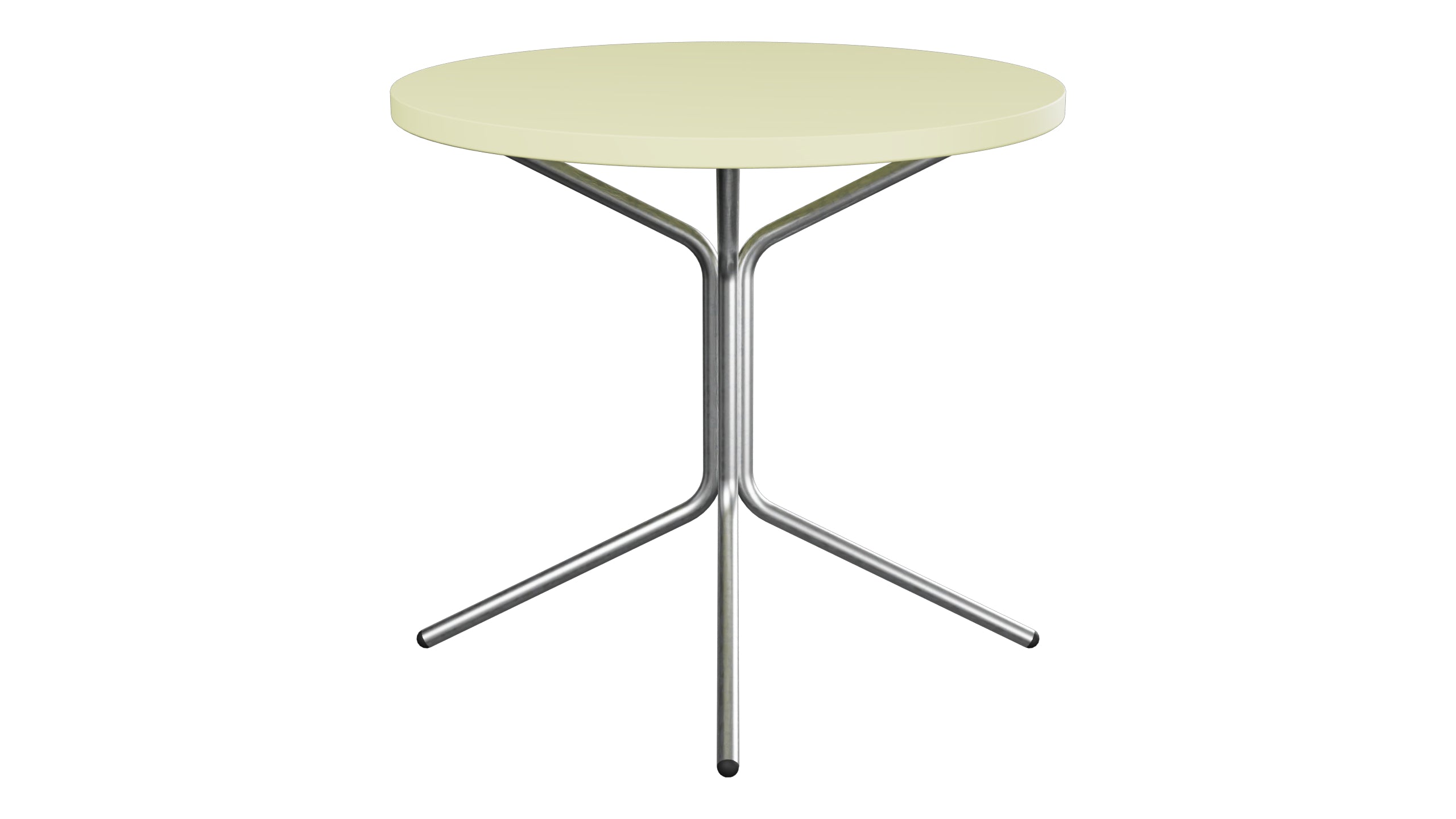 PIX Metall-Gartentisch ø80 / 72 in Buchsbaumgelb präsentiert im Onlineshop von KAQTU Design AG. Gartentisch ist von Schaffner
