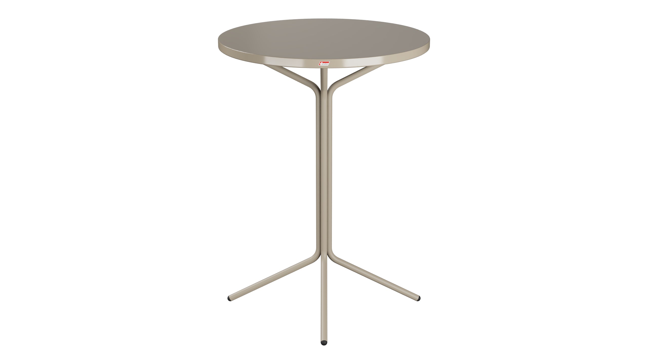 PIX Metall-Stehtisch Outdoor ø80 / 110 in Champagner präsentiert im Onlineshop von KAQTU Design AG. Hochtisch Outdoor ist von Schaffner