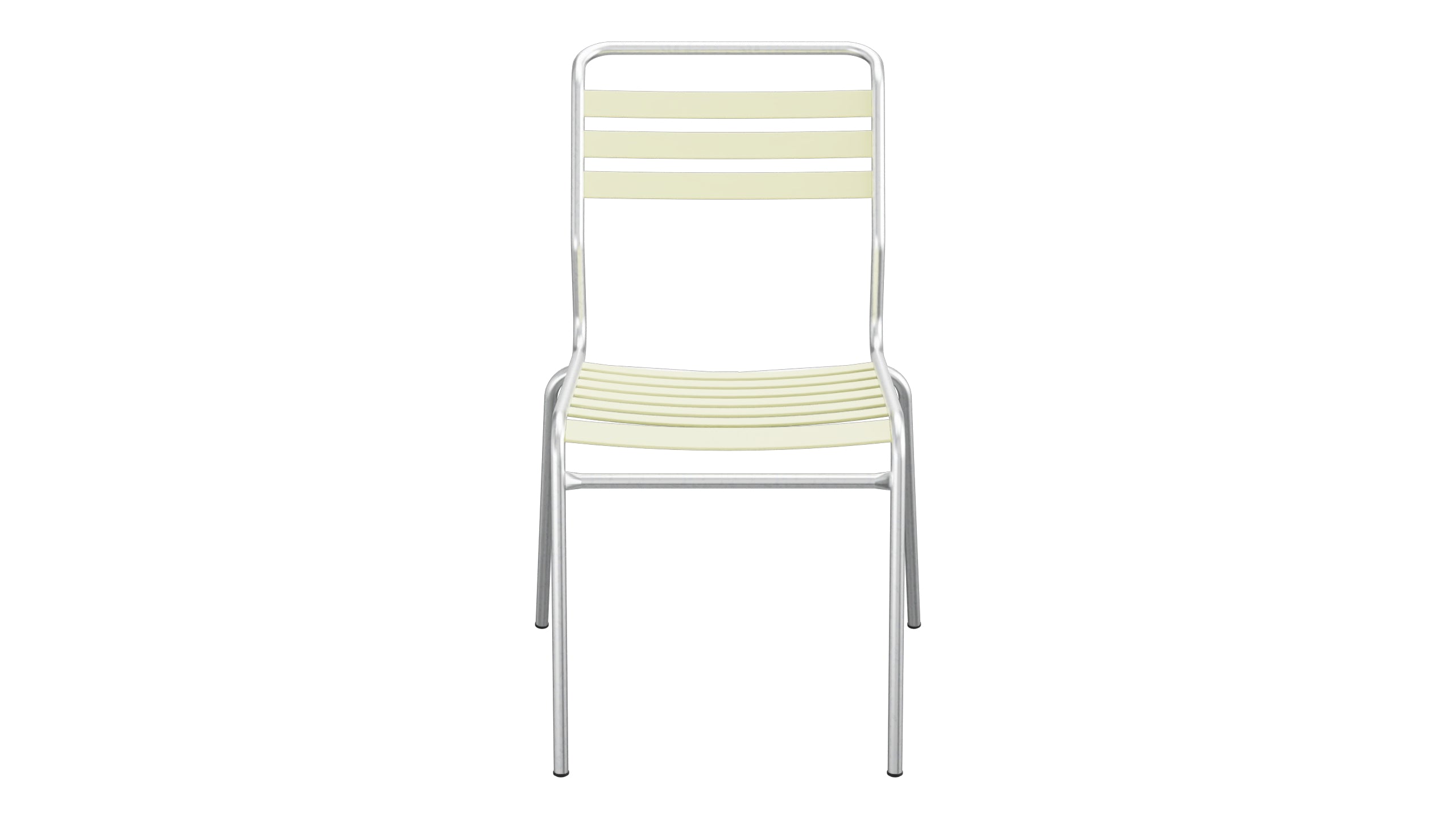 Säntis Lättli-Gartenstuhl ohne Armlehne in Buchsbaumgelb präsentiert im Onlineshop von KAQTU Design AG. Gartenstuhl ist von Schaffner