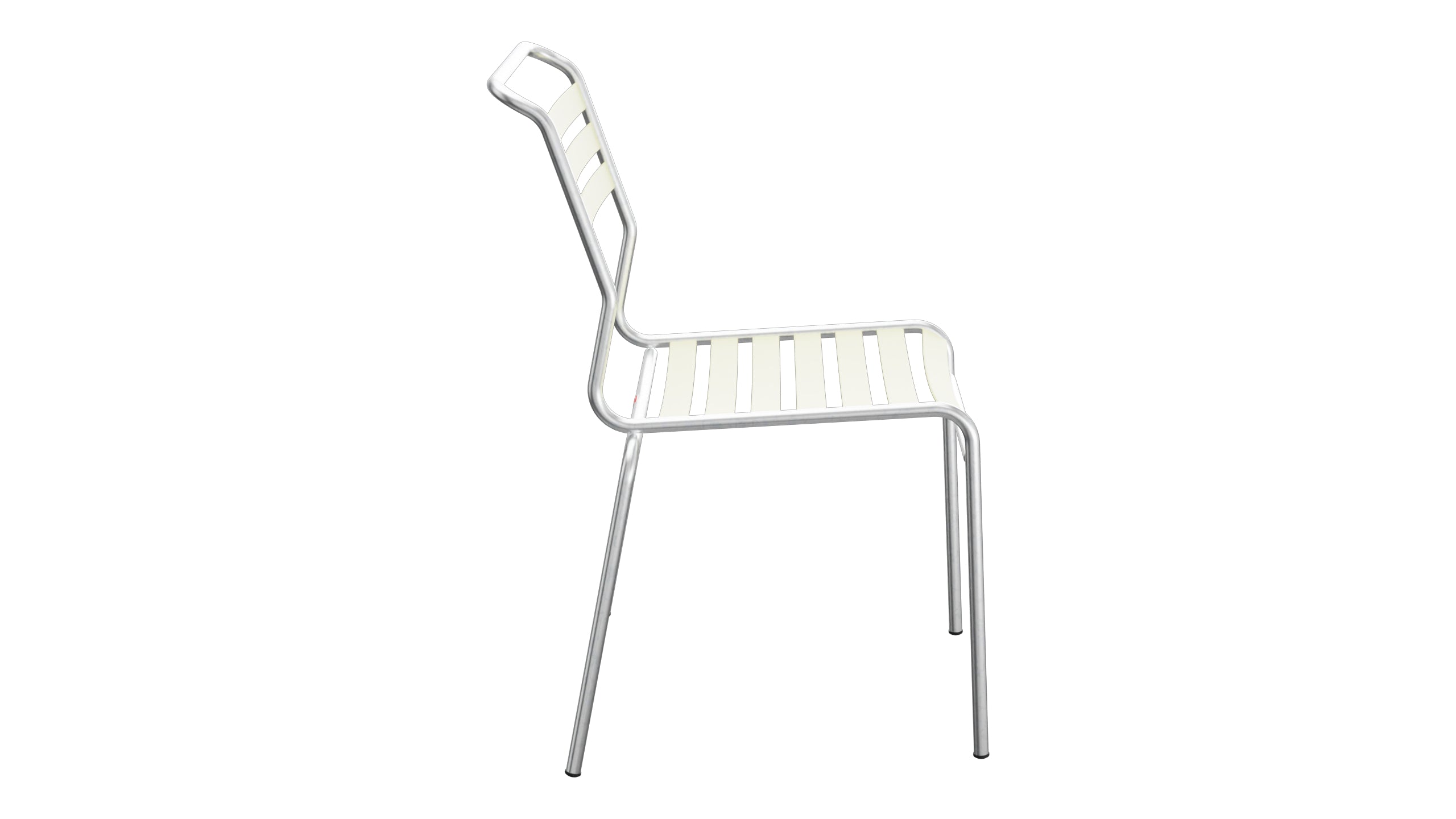 Säntis Lättli-Gartenstuhl ohne Armlehne in Buchsbaumgelb präsentiert im Onlineshop von KAQTU Design AG. Gartenstuhl ist von Schaffner